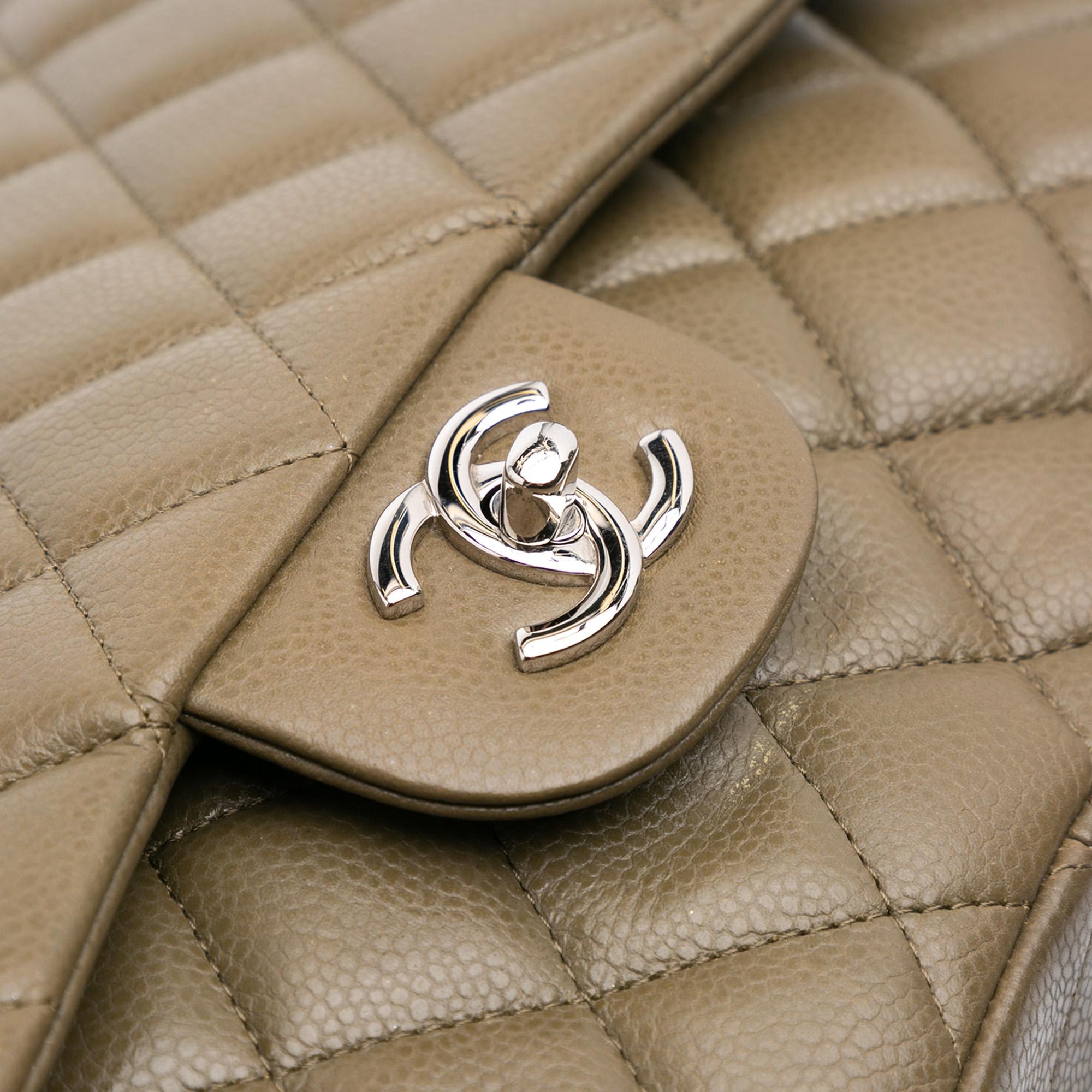 Chanel Jumbo Classic Caviar Double Flap