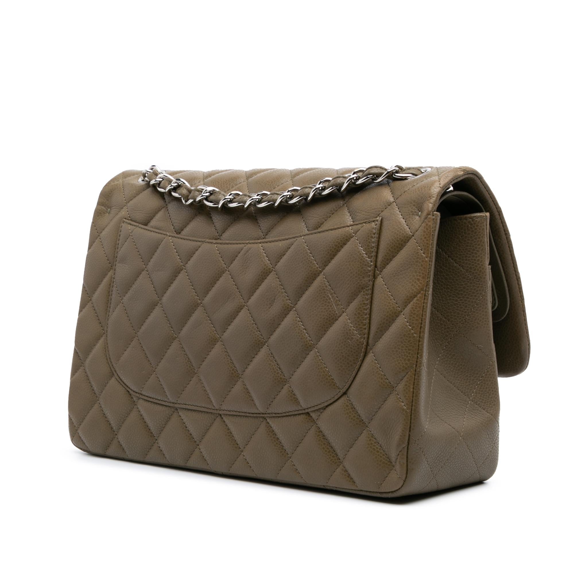 Chanel Jumbo Classic Caviar Double Flap
