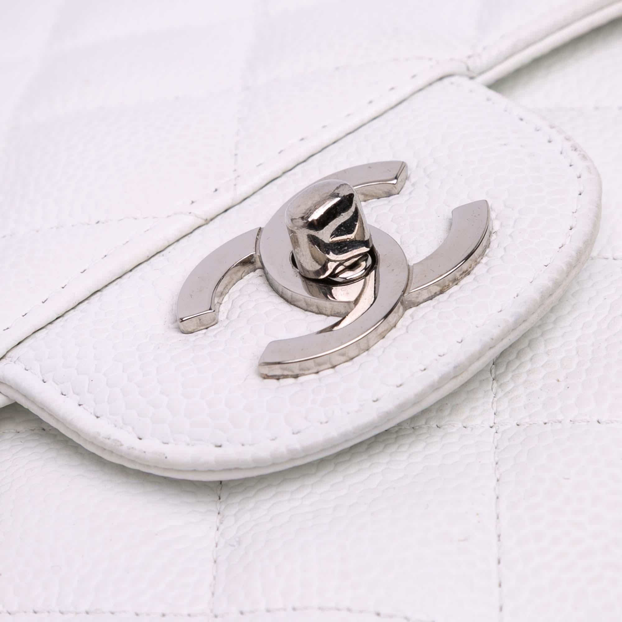 Chanel Jumbo Classic Caviar Double Flap