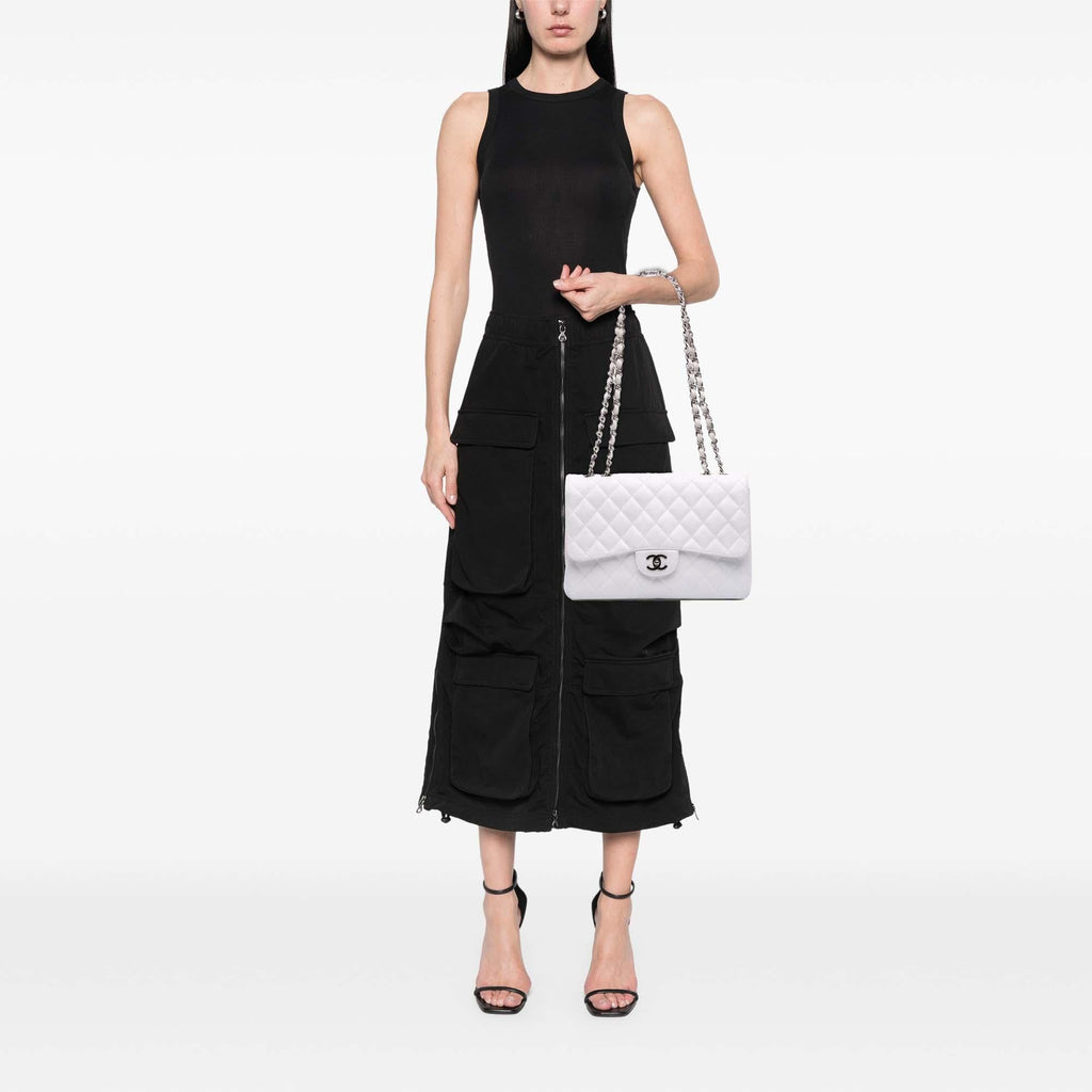 Chanel Jumbo Classic Caviar Double Flap