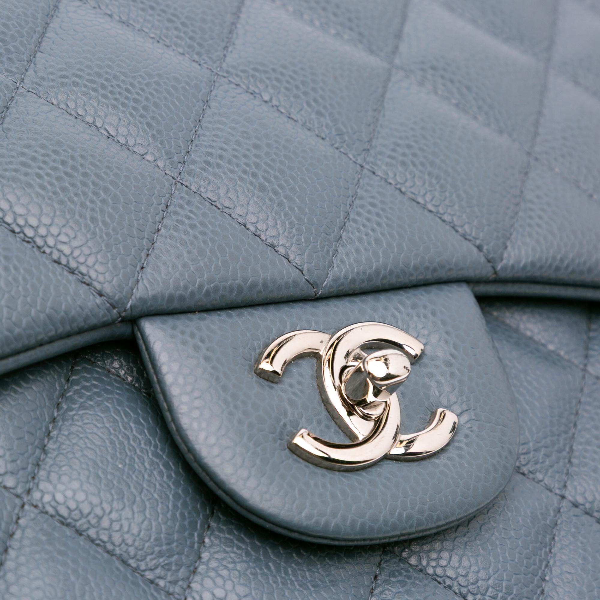 Chanel Jumbo Classic Caviar Double Flap