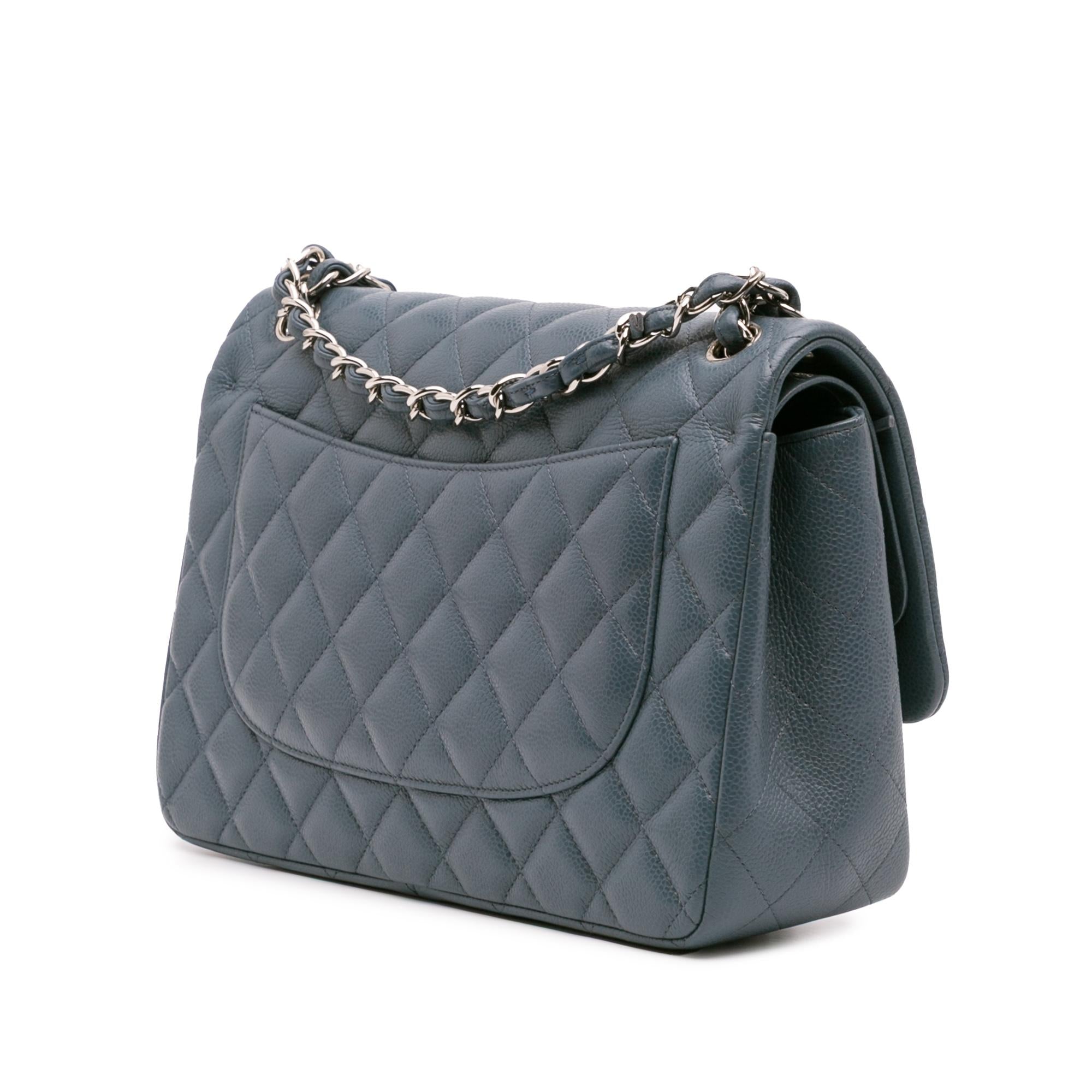 Chanel Jumbo Classic Caviar Double Flap