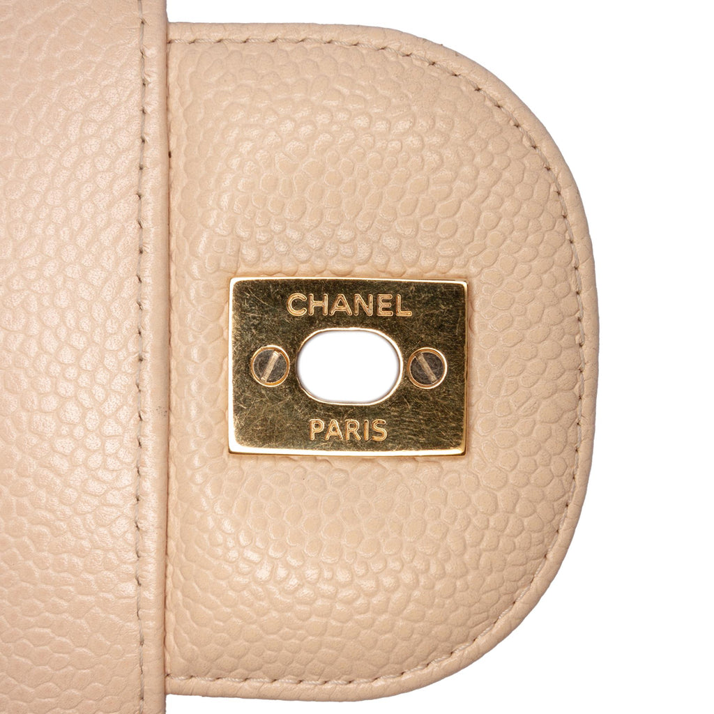 Chanel Jumbo Classic Caviar Double Flap