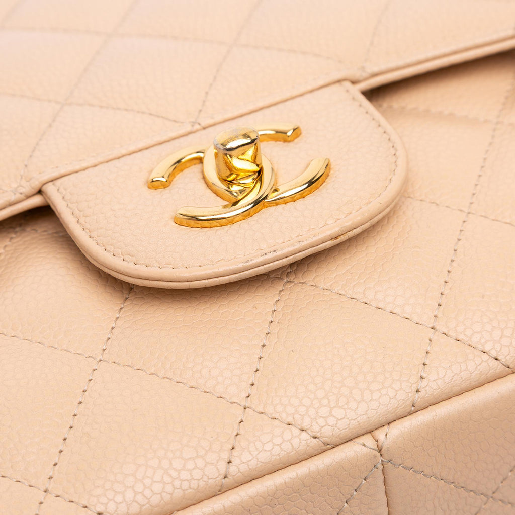 Chanel Jumbo Classic Caviar Double Flap