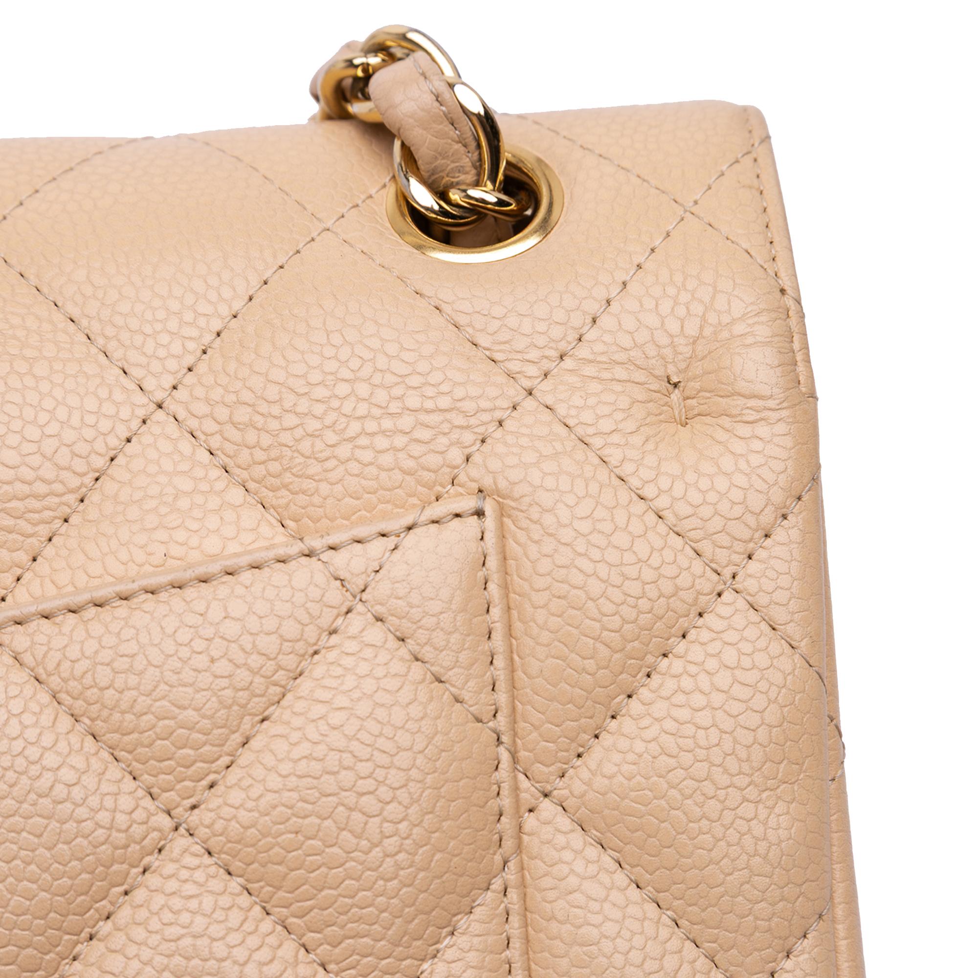 Chanel Jumbo Classic Caviar Double Flap