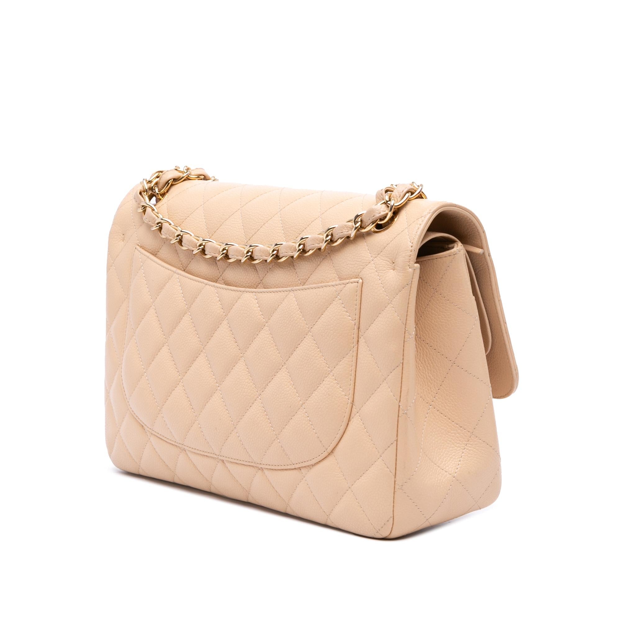 Chanel Jumbo Classic Caviar Double Flap