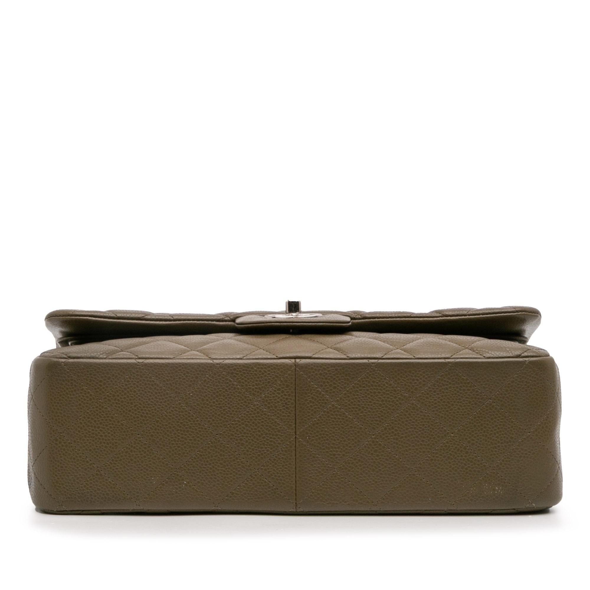Chanel Jumbo Classic Caviar Double Flap