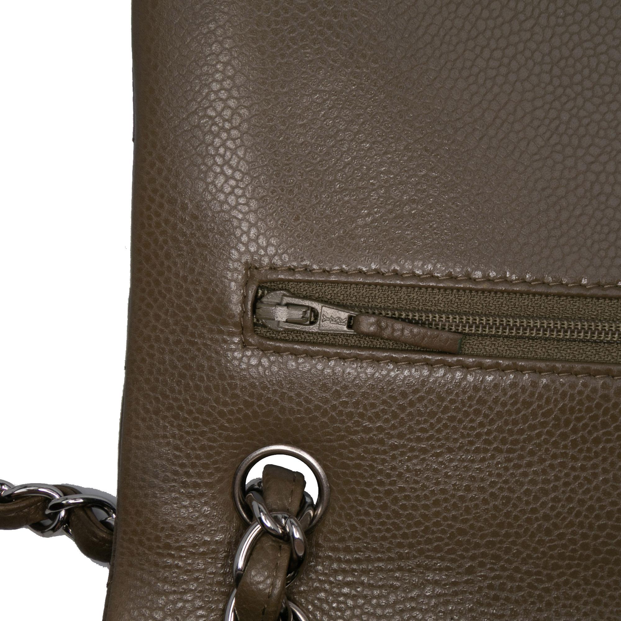 Chanel Jumbo Classic Caviar Double Flap