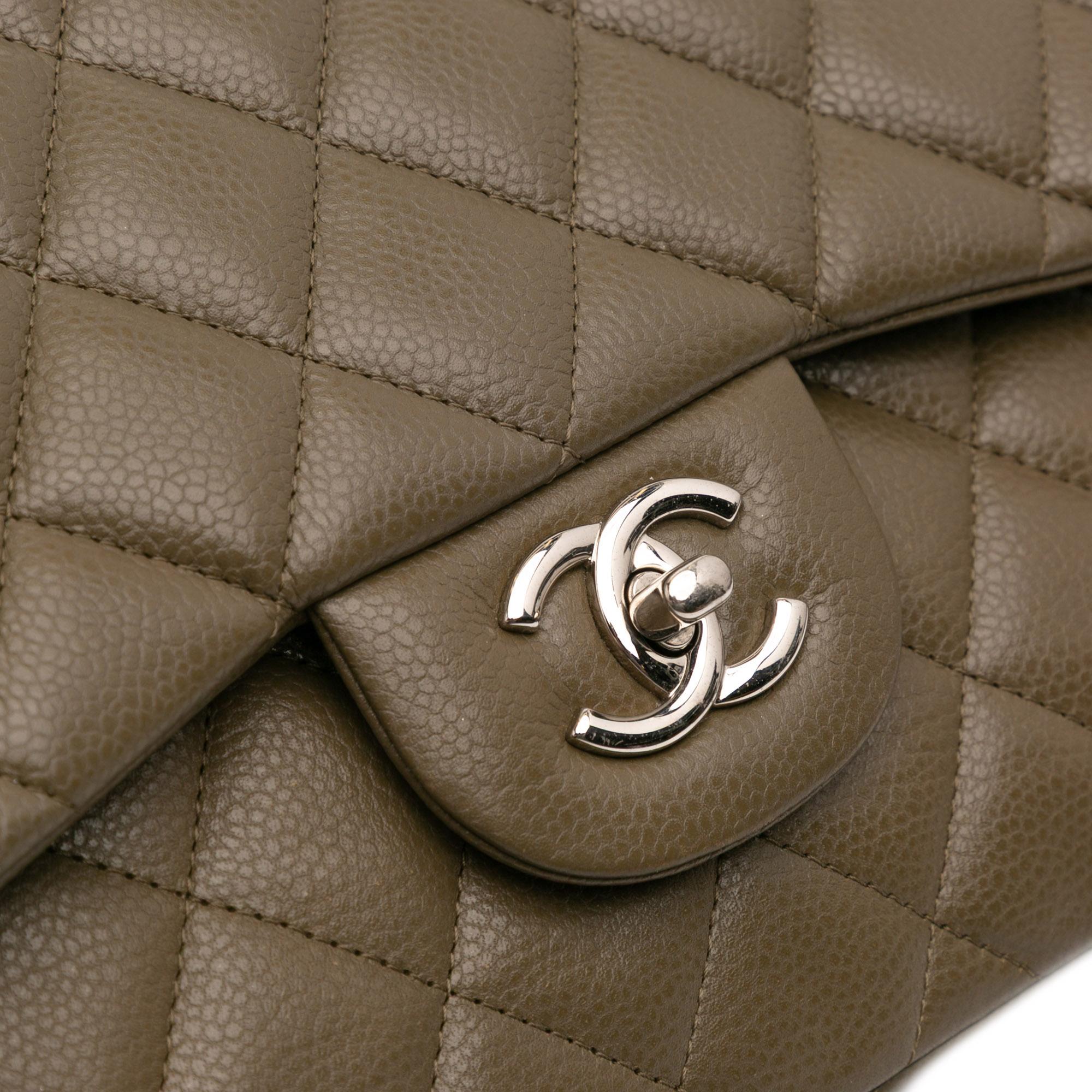 Chanel Jumbo Classic Caviar Double Flap