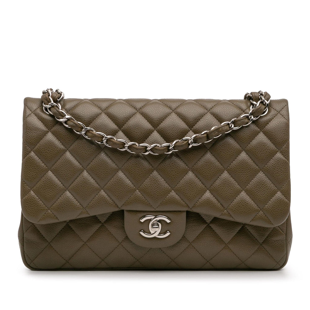 Chanel Jumbo Classic Caviar Double Flap