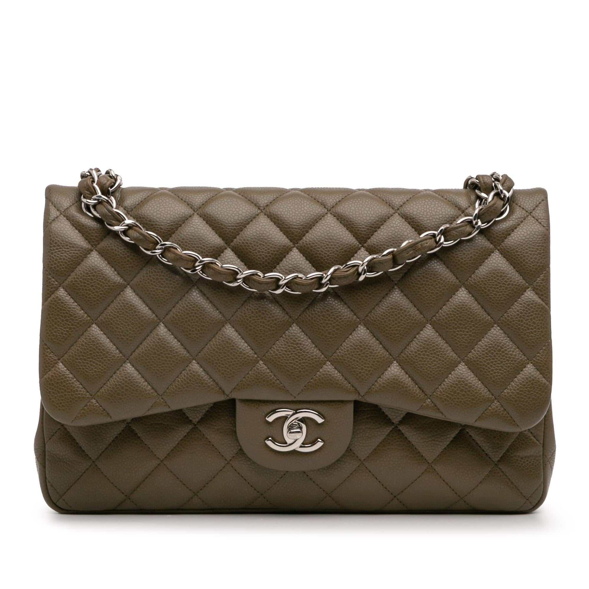 Chanel Jumbo Classic Caviar Double Flap