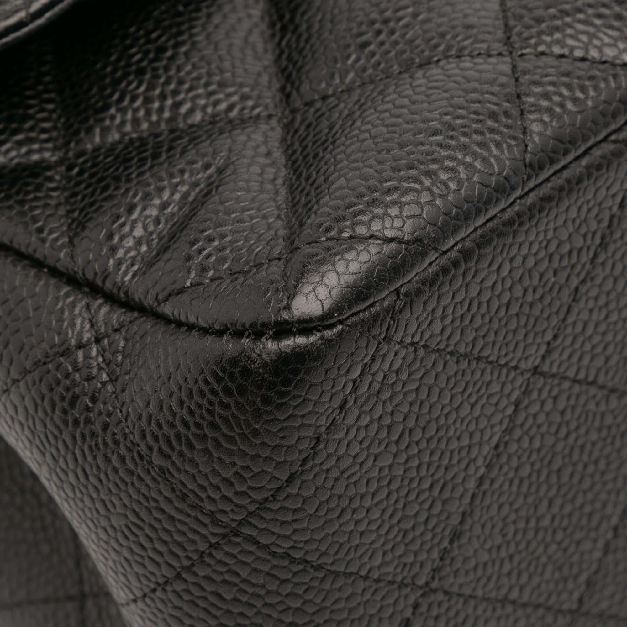Chanel Jumbo Classic Caviar Double Flap