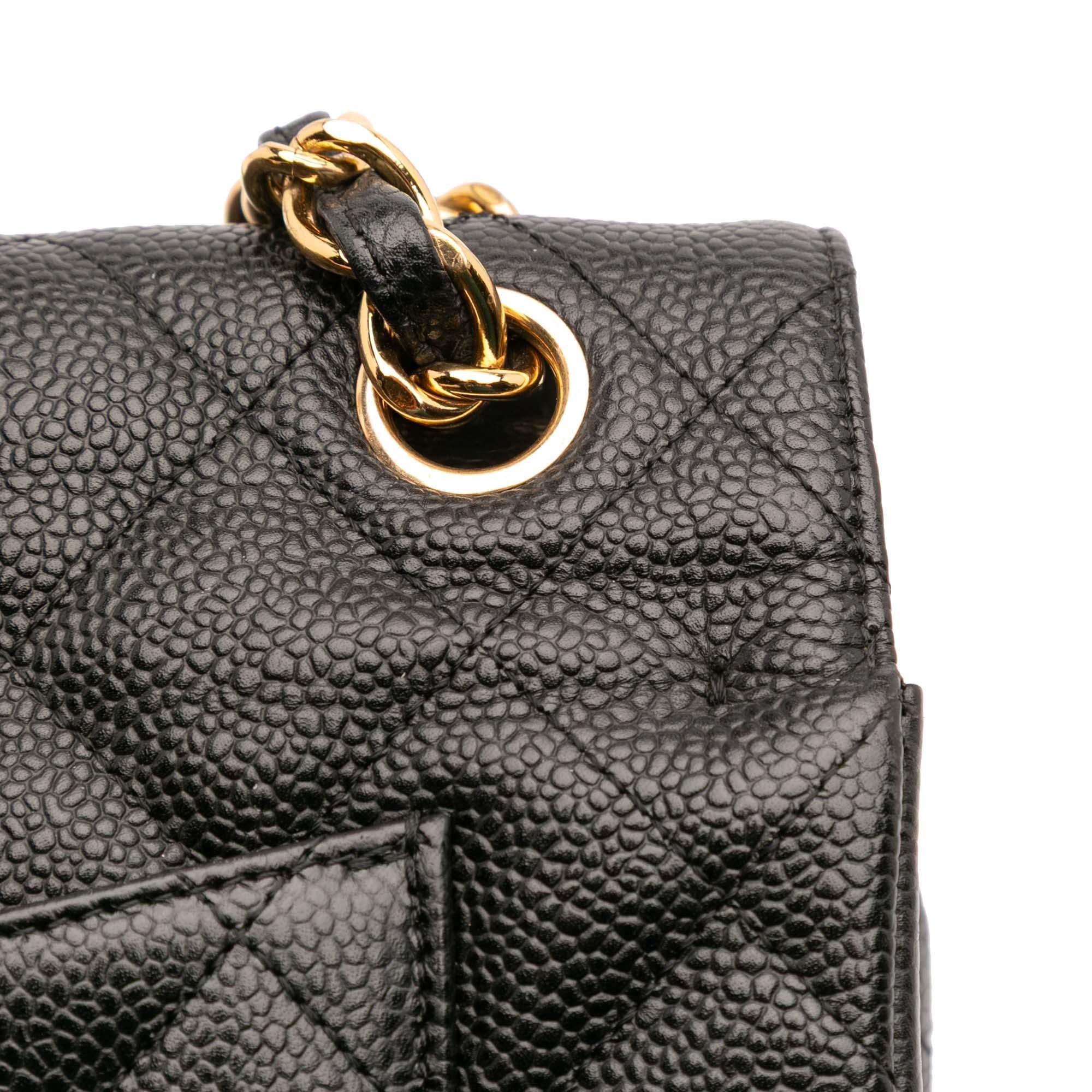Chanel Jumbo Classic Caviar Double Flap