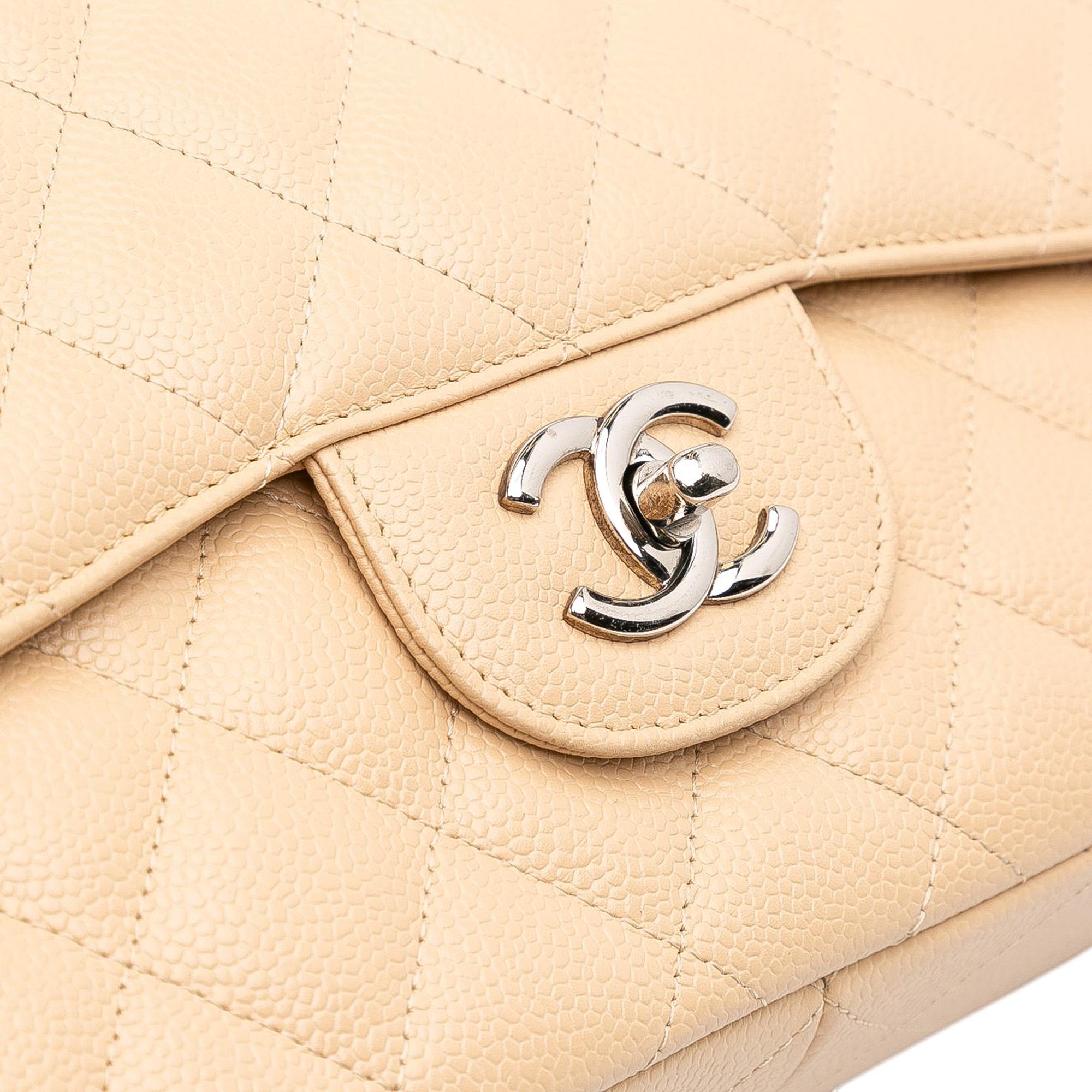 Chanel Jumbo Classic Caviar Double Flap