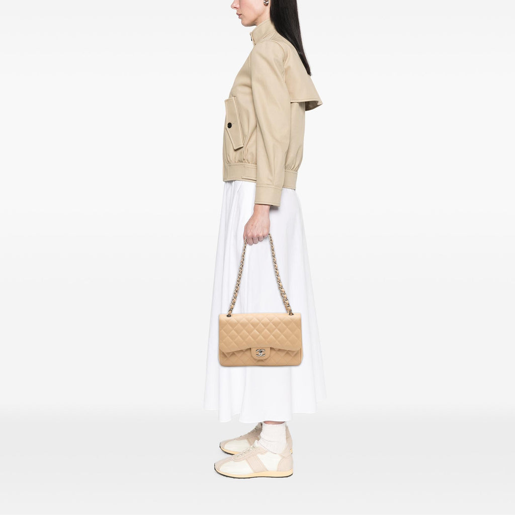 Chanel Jumbo Classic Caviar Double Flap