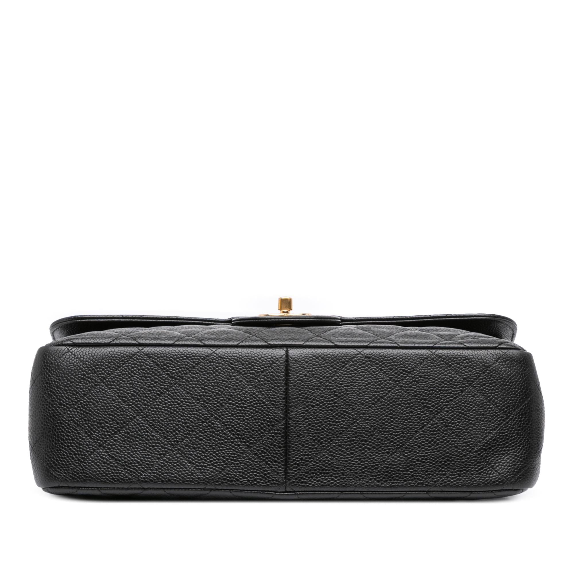 Chanel Jumbo Classic Caviar Double Flap