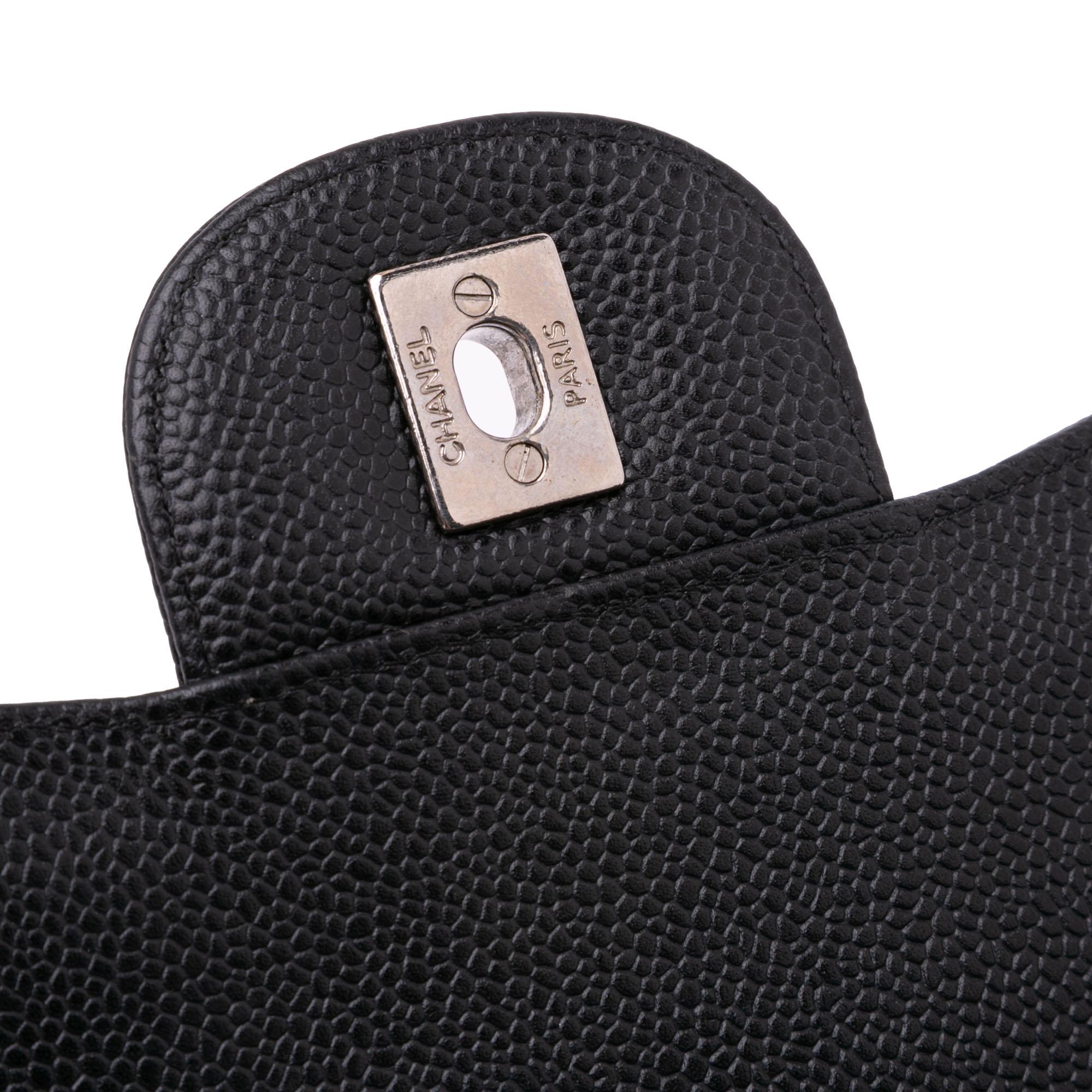 Chanel Jumbo Classic Caviar Double Flap