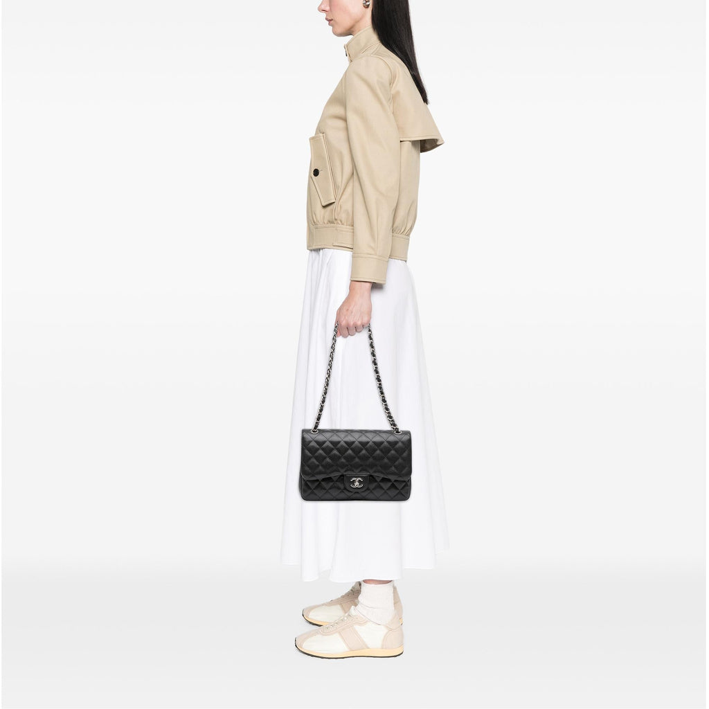 Chanel Jumbo Classic Caviar Double Flap