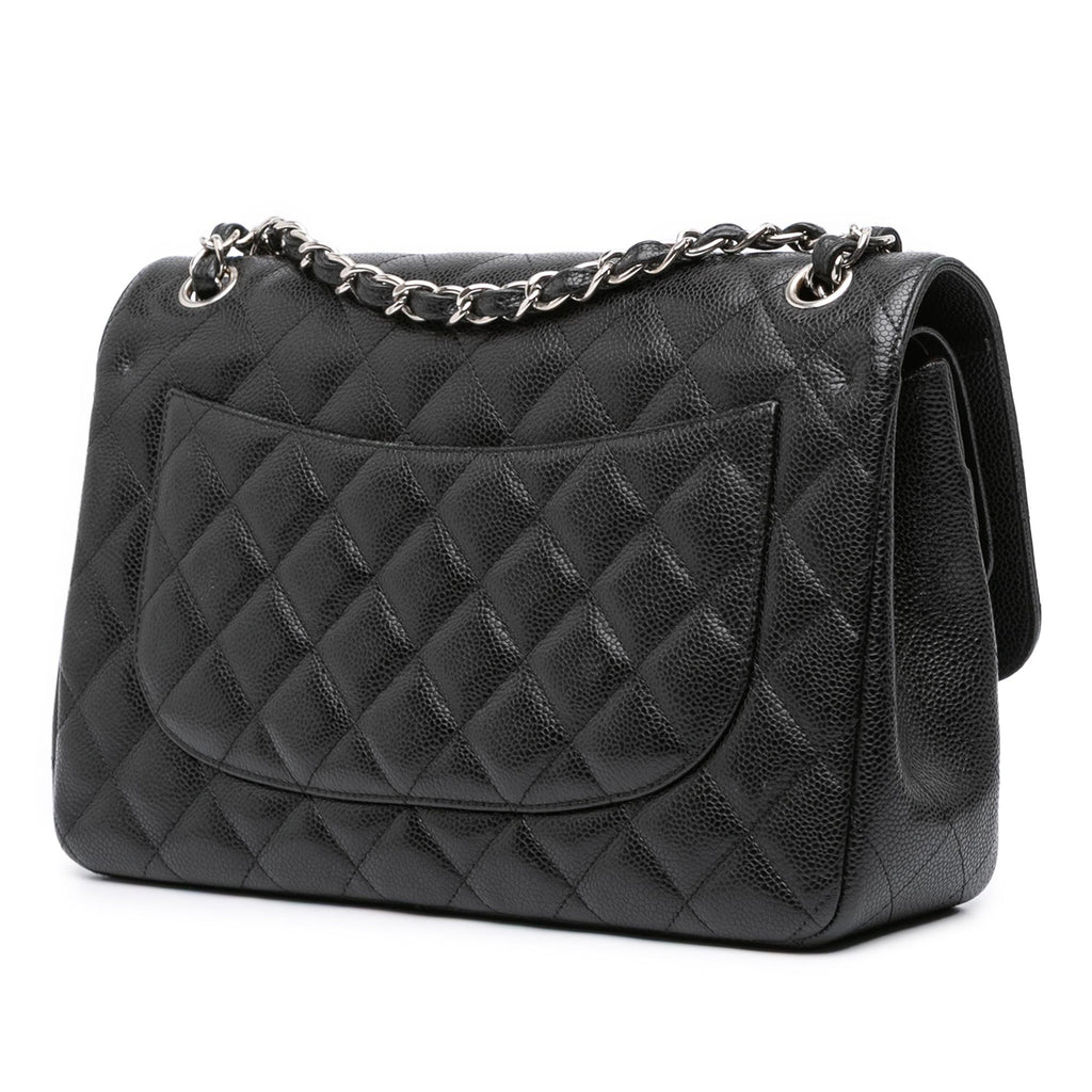 Chanel Jumbo Classic Caviar Double Flap