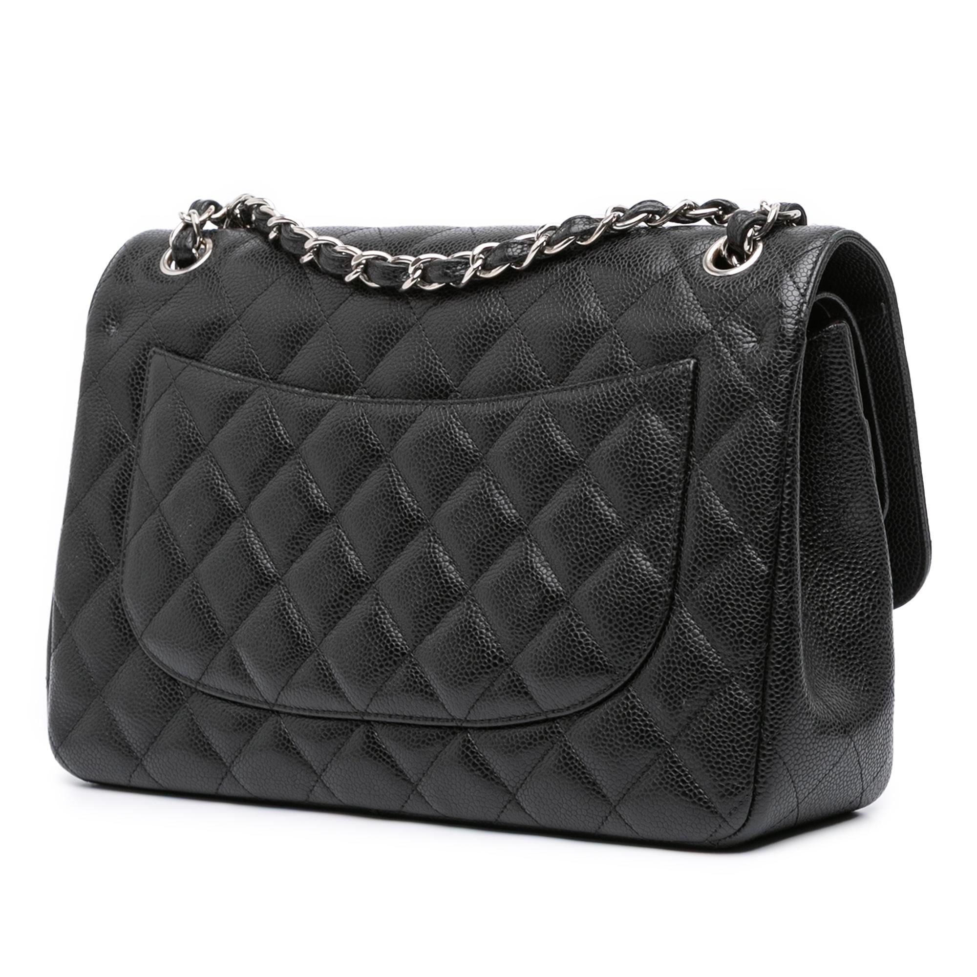 Chanel Jumbo Classic Caviar Double Flap