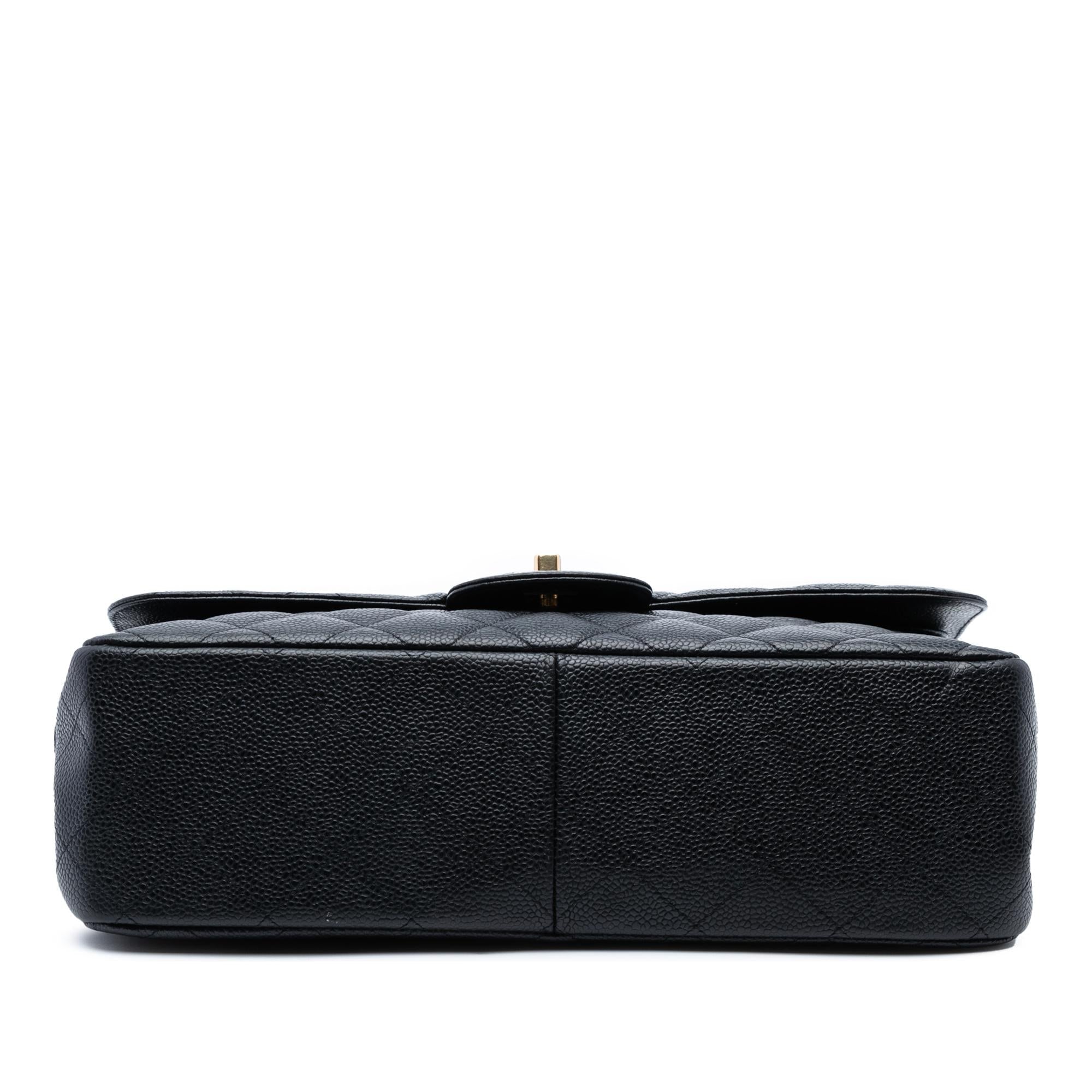 Chanel Jumbo Classic Caviar Double Flap