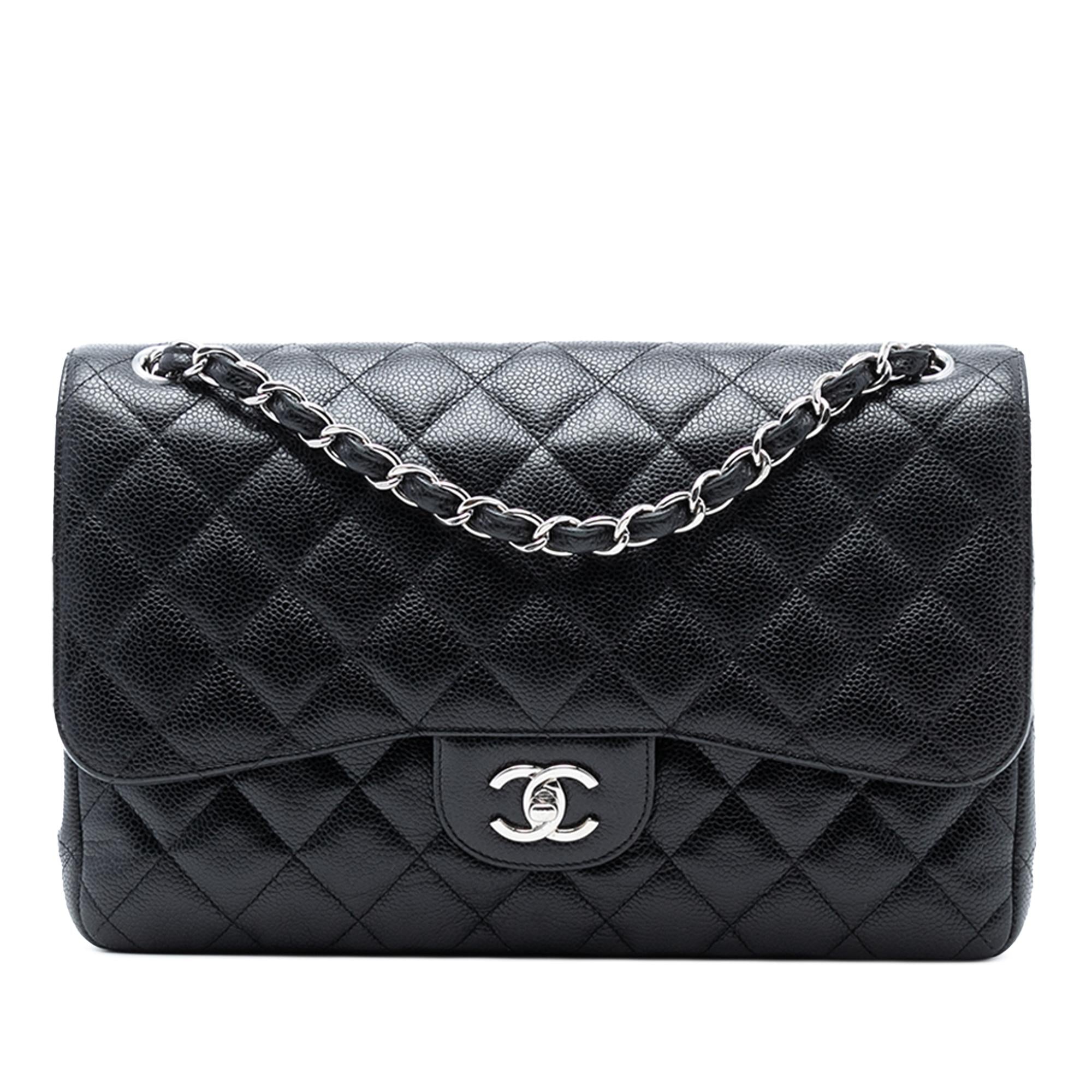 Chanel Jumbo Classic Caviar Double Flap