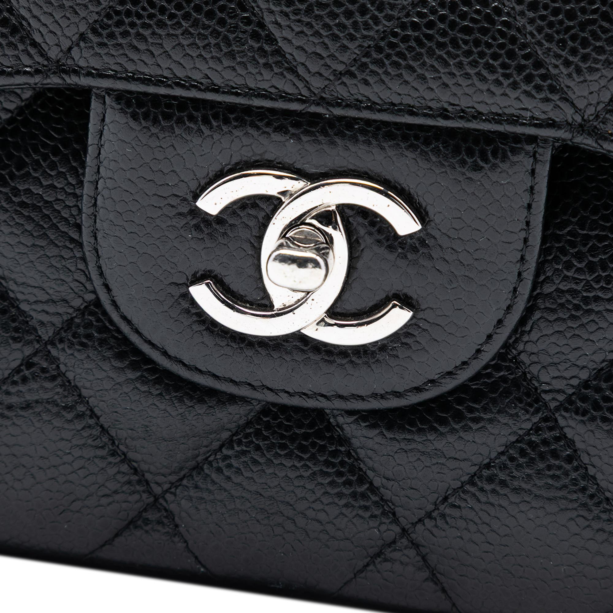 Chanel Jumbo Classic Caviar Double Flap