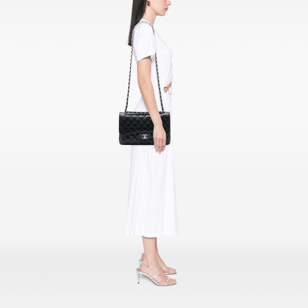 Chanel Jumbo Classic Caviar Double Flap