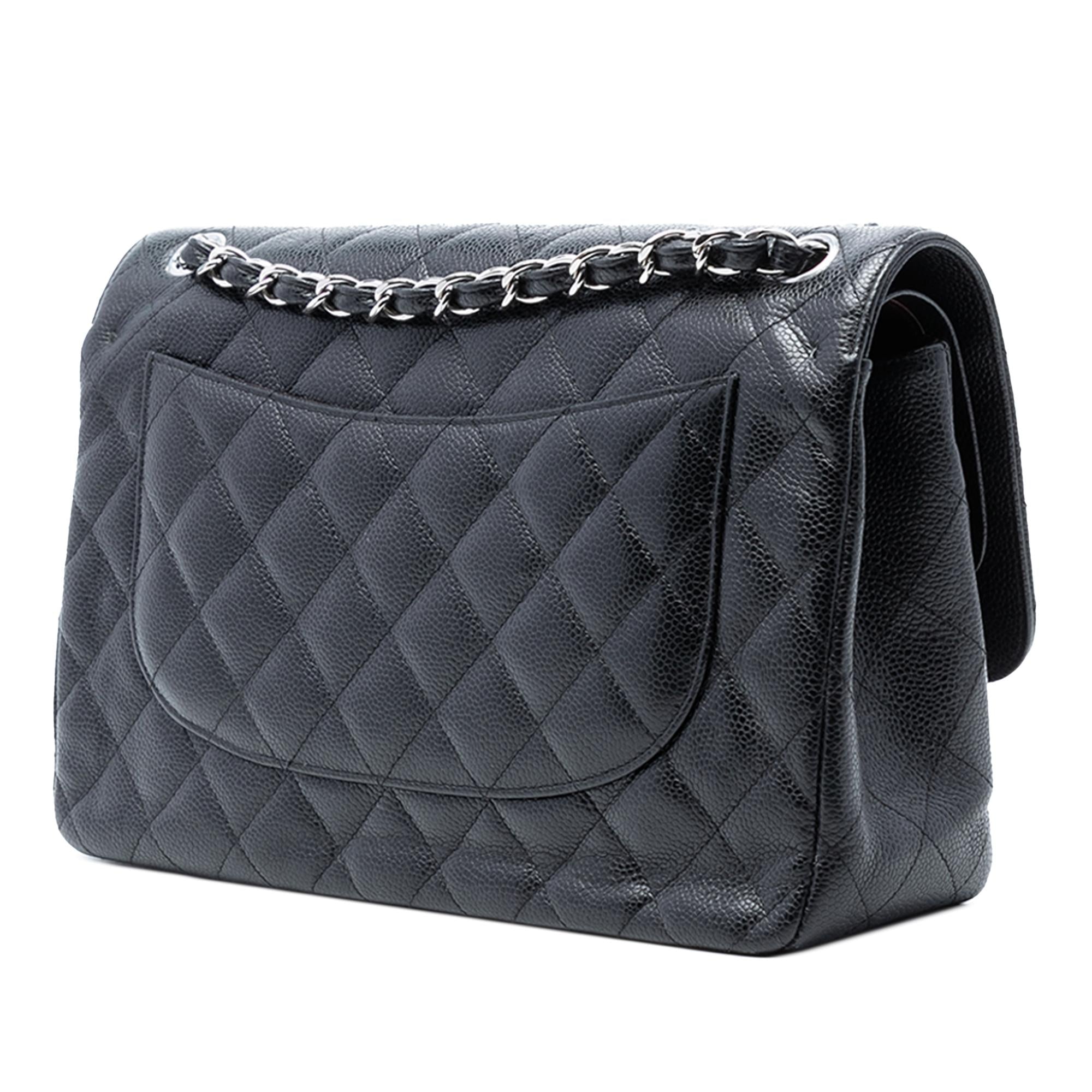 Chanel Jumbo Classic Caviar Double Flap