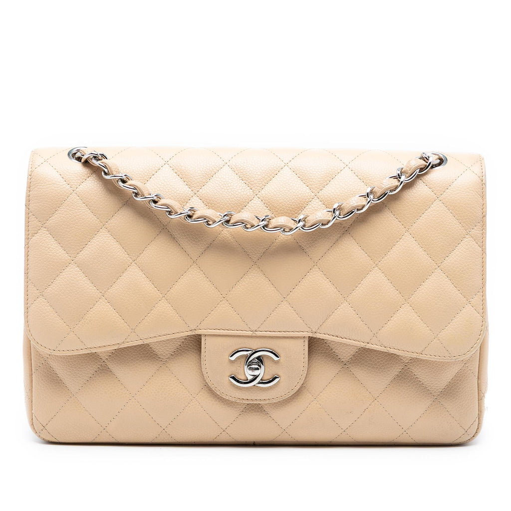 Chanel Jumbo Classic Caviar Double Flap