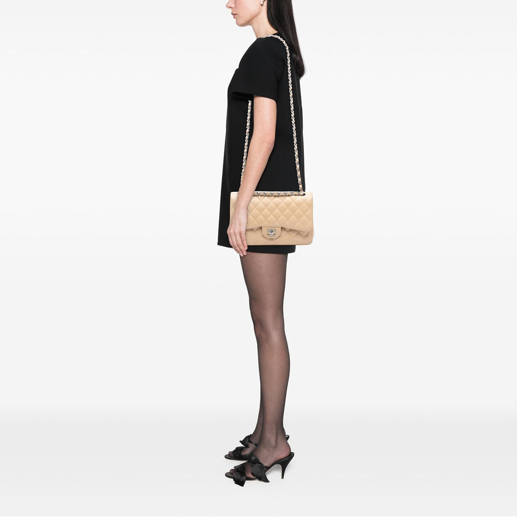 Chanel Jumbo Classic Caviar Double Flap