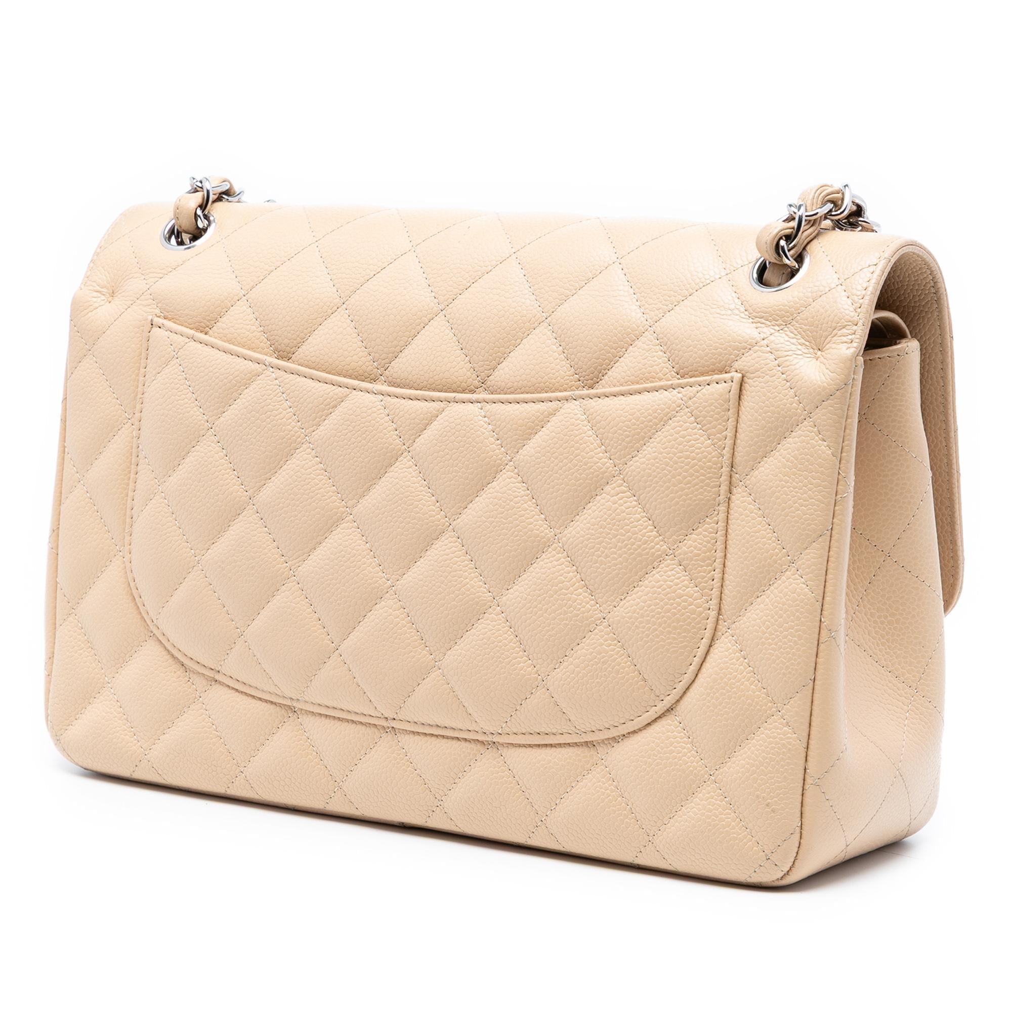 Chanel Jumbo Classic Caviar Double Flap