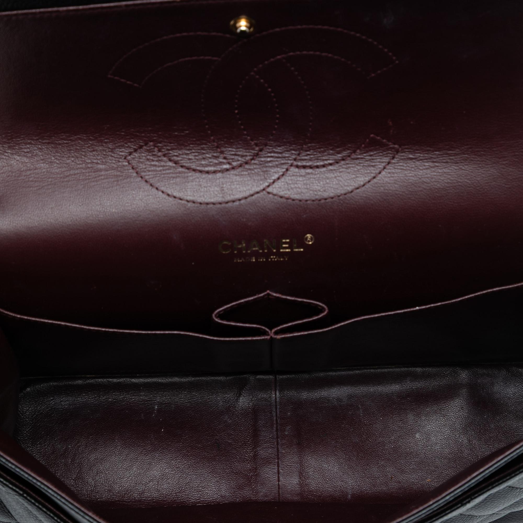 Chanel Jumbo Classic Caviar Double Flap