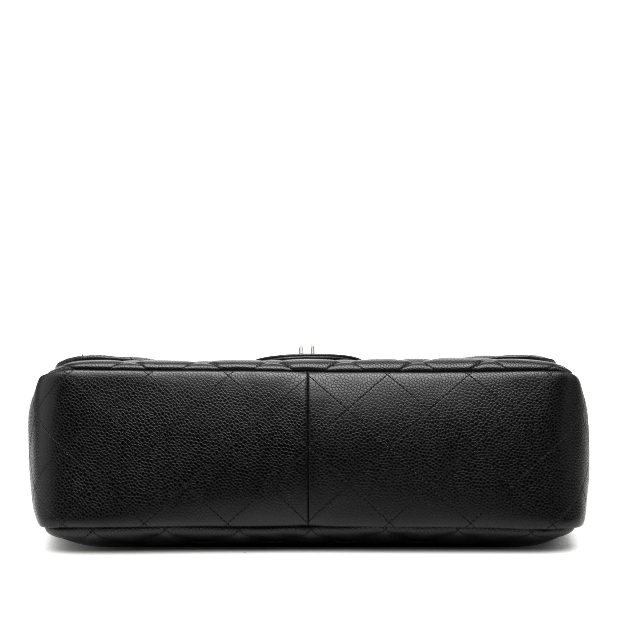 Chanel Jumbo Classic Caviar Double Flap