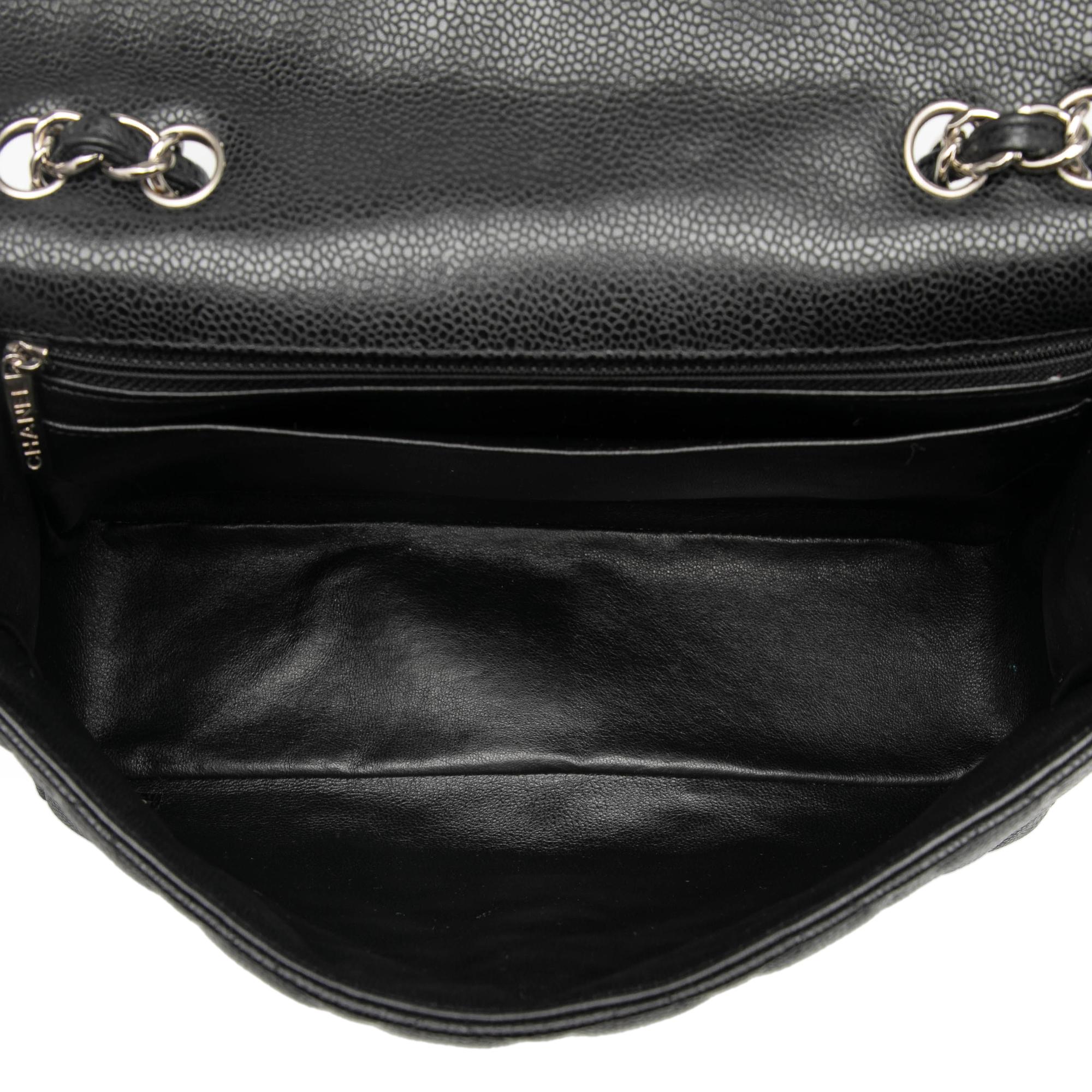 Chanel Jumbo Classic Caviar Double Flap