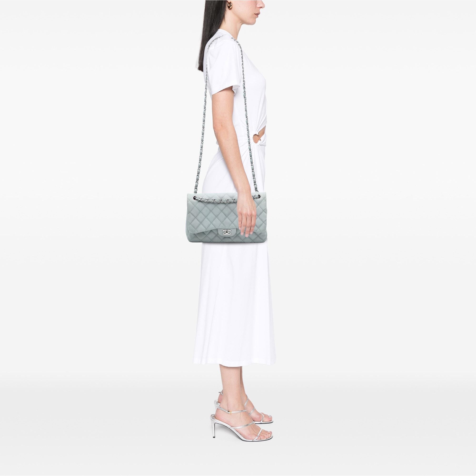 Chanel Jumbo Classic Caviar Double Flap