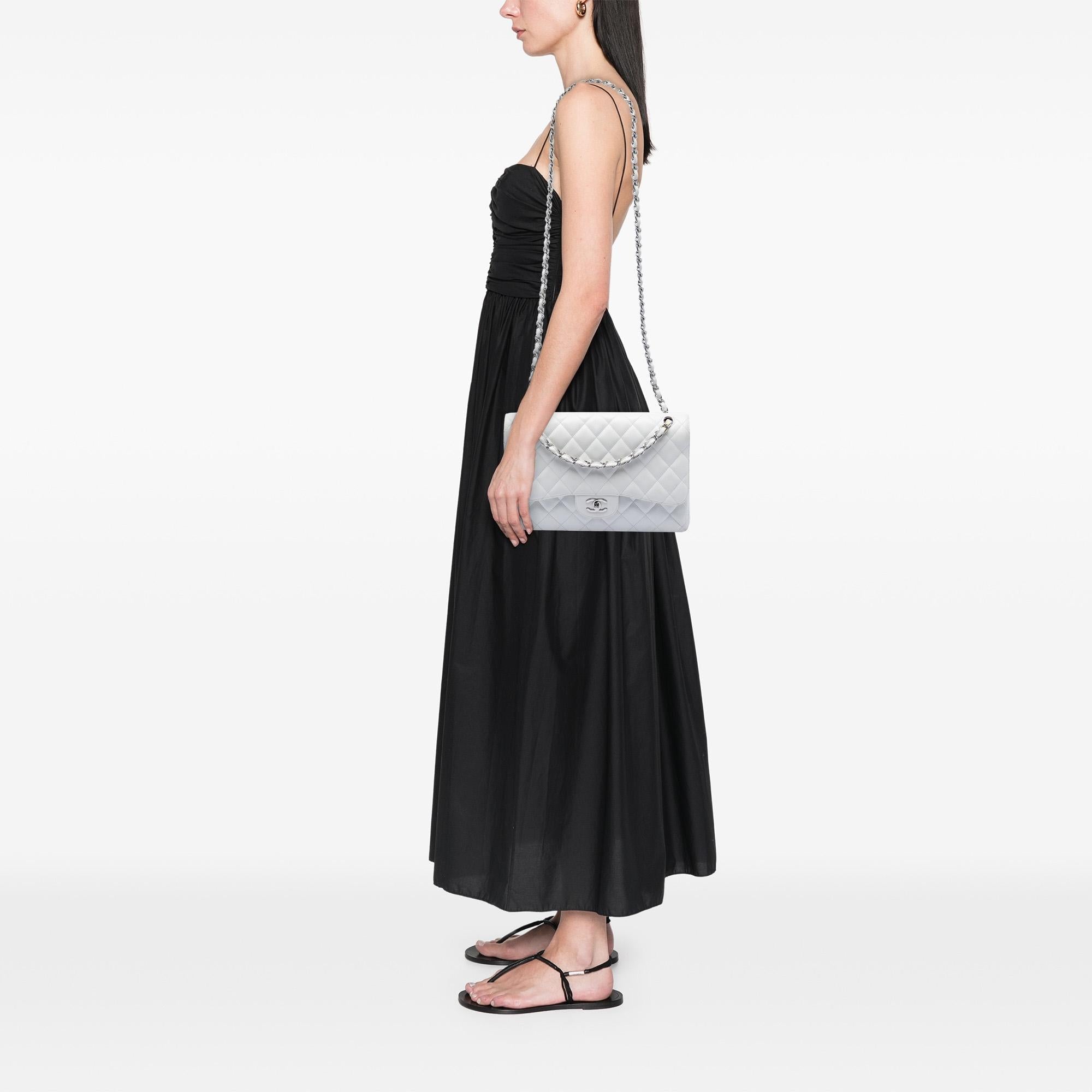 Chanel Jumbo Classic Caviar Double Flap