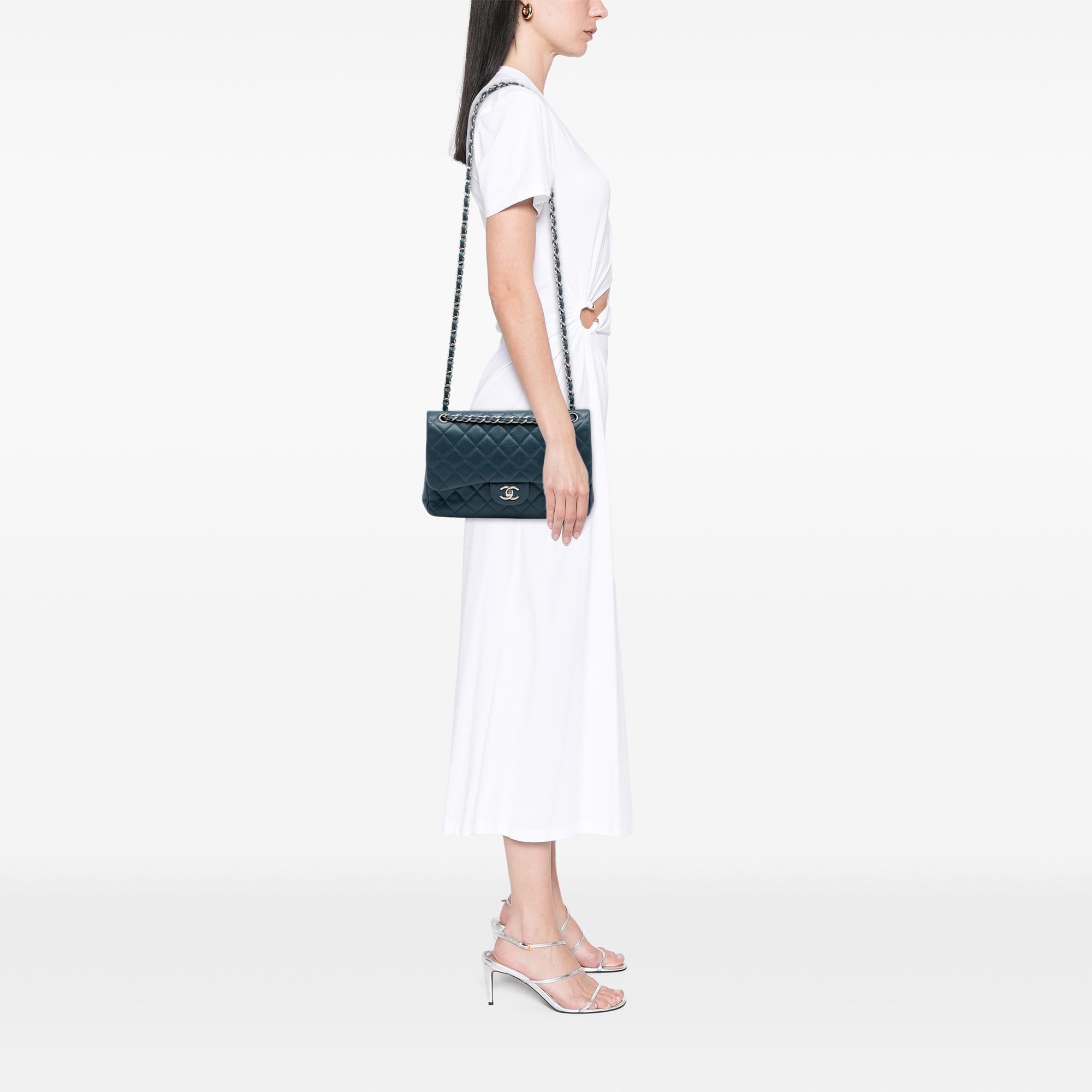 Chanel Jumbo Classic Caviar Double Flap