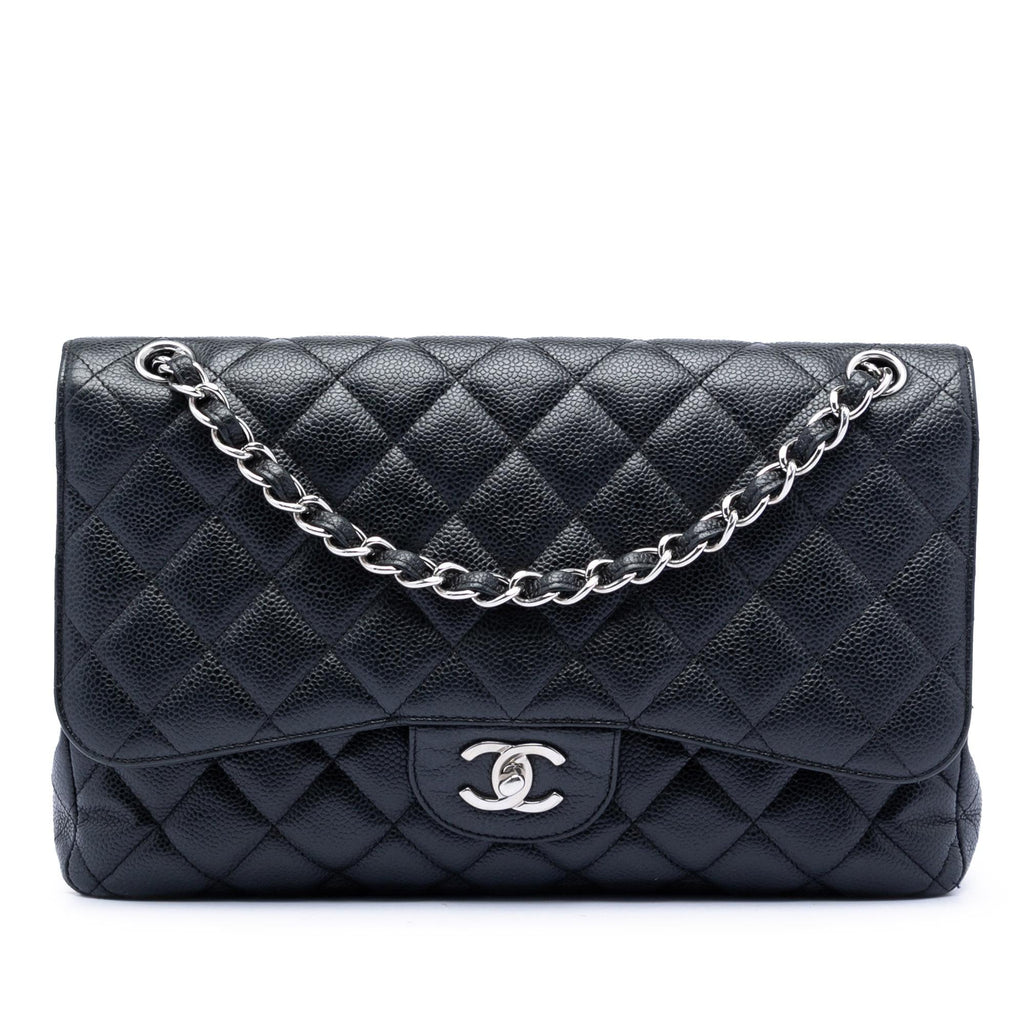 Chanel Jumbo Classic Caviar Double Flap