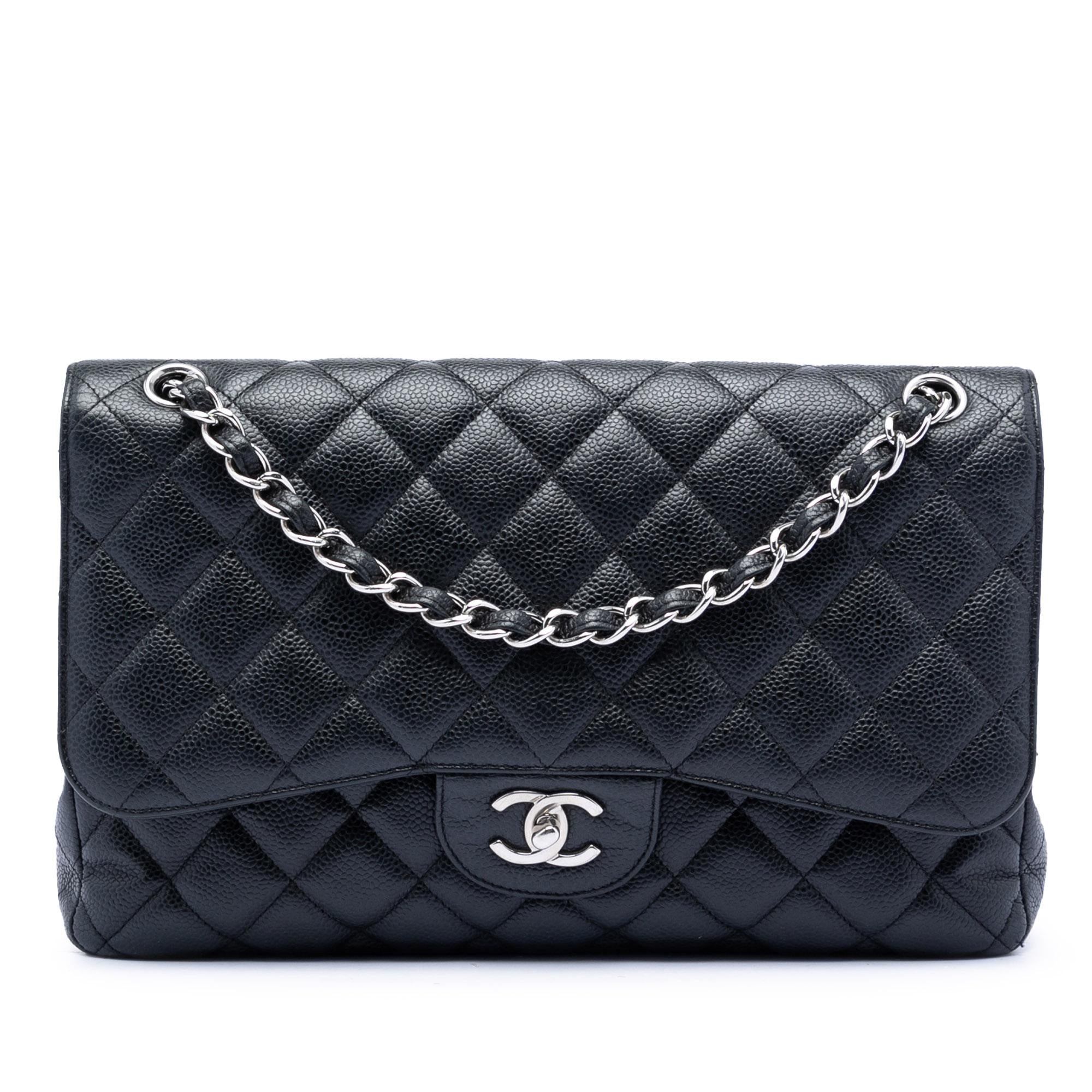Chanel Jumbo Classic Caviar Double Flap