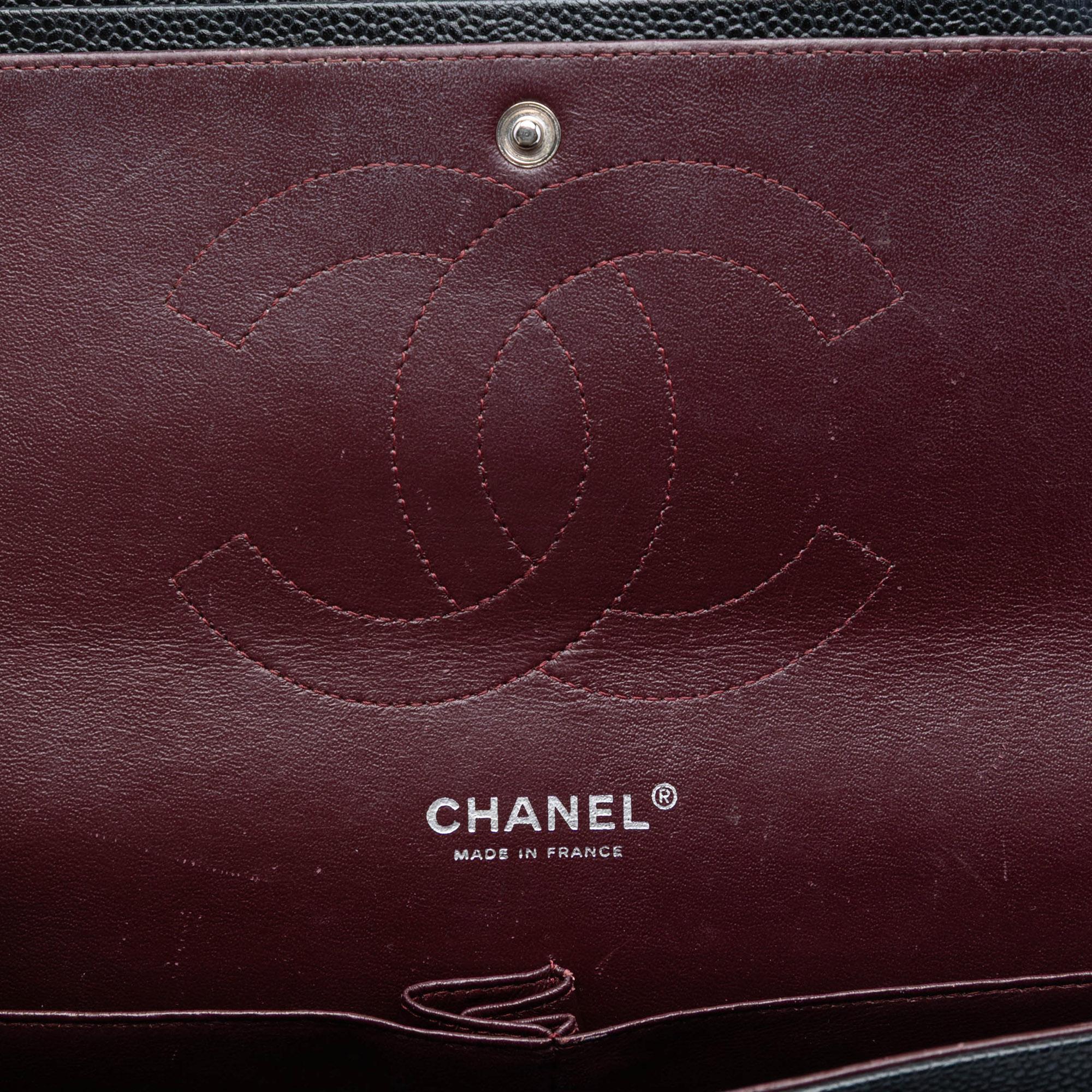 Chanel Jumbo Classic Caviar Double Flap