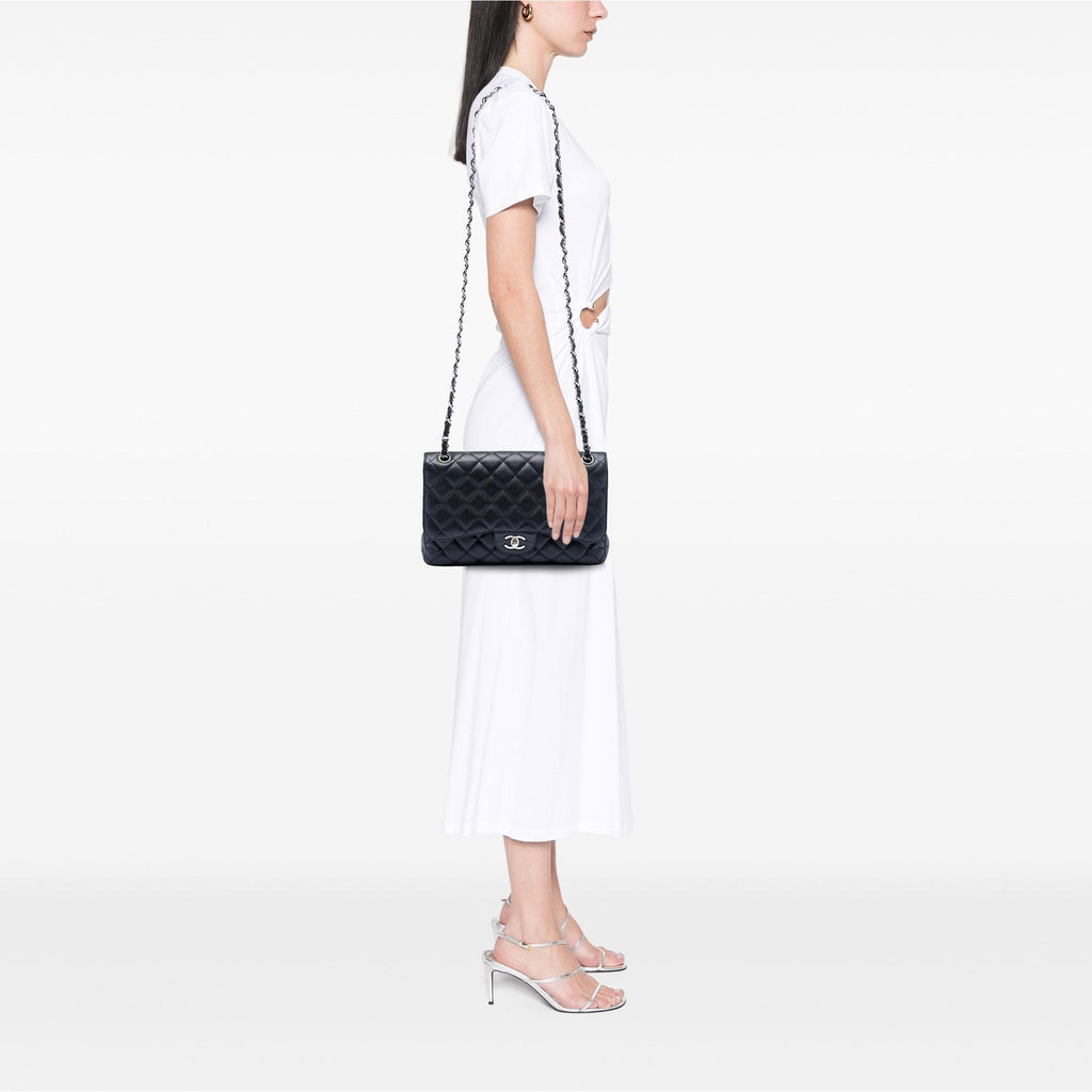 Chanel Jumbo Classic Caviar Double Flap