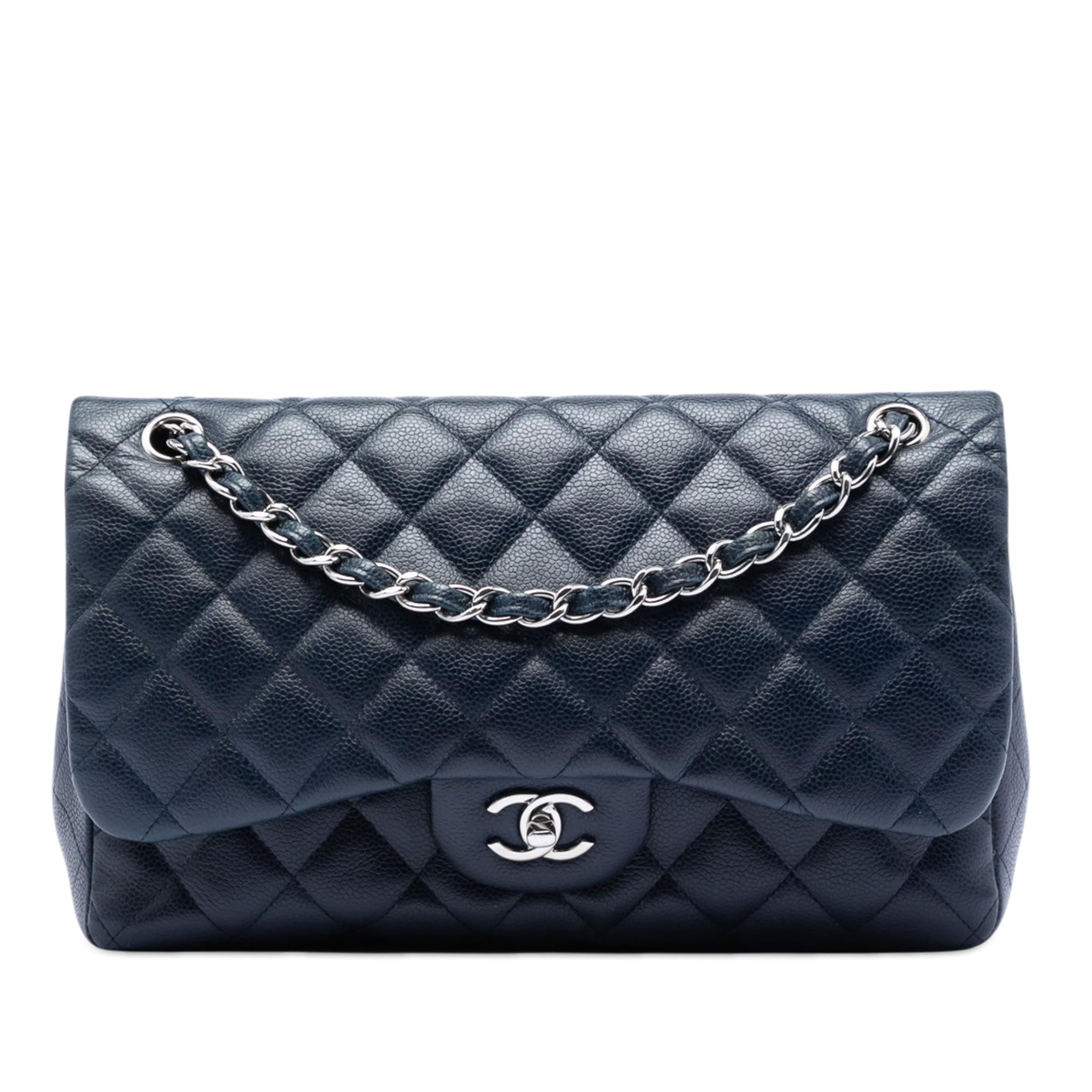 Chanel Jumbo Classic Caviar Double Flap