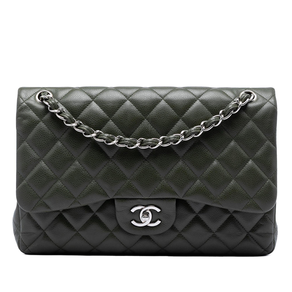 Chanel Jumbo Classic Caviar Double Flap