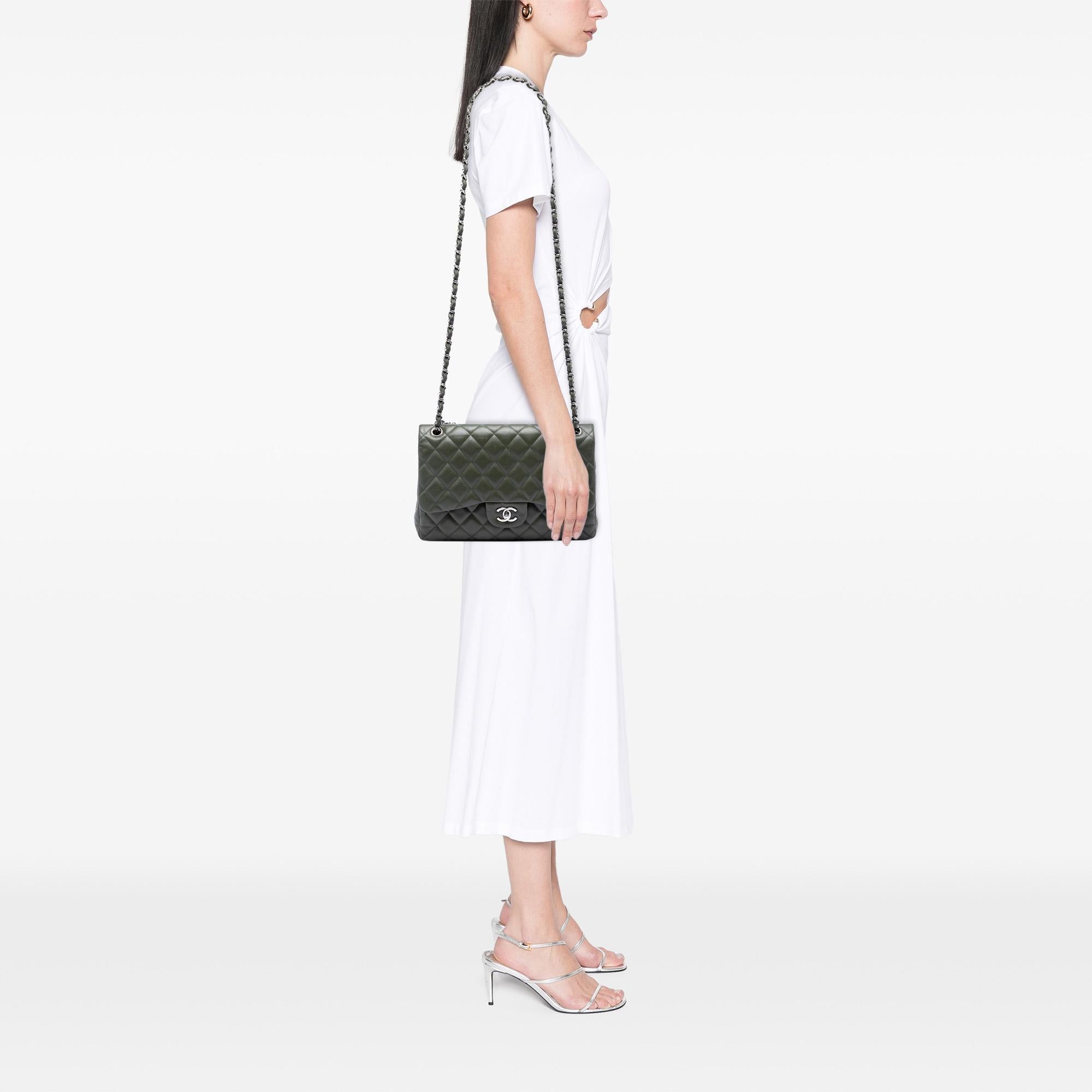 Chanel Jumbo Classic Caviar Double Flap