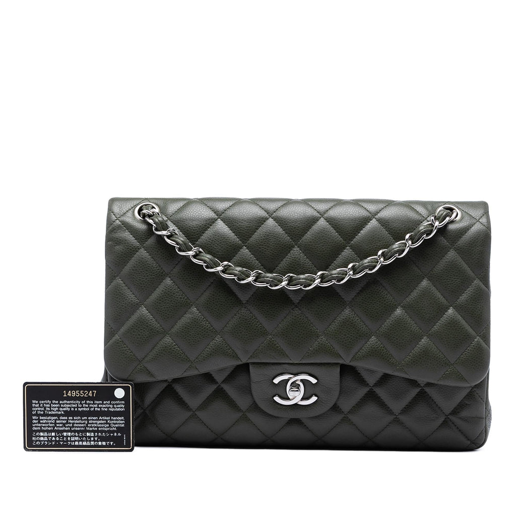 Chanel Jumbo Classic Caviar Double Flap