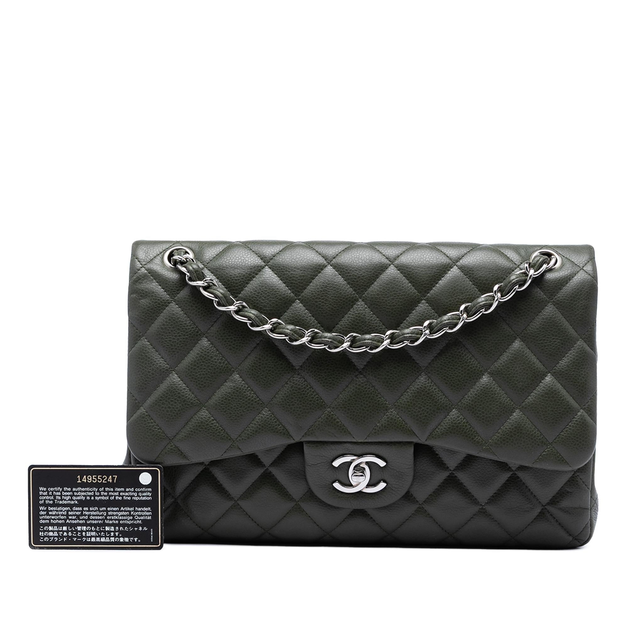 Chanel Jumbo Classic Caviar Double Flap