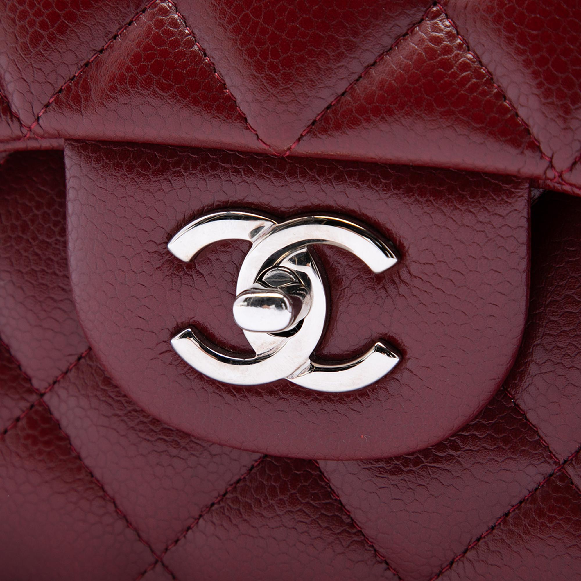 Chanel Jumbo Classic Caviar Double Flap