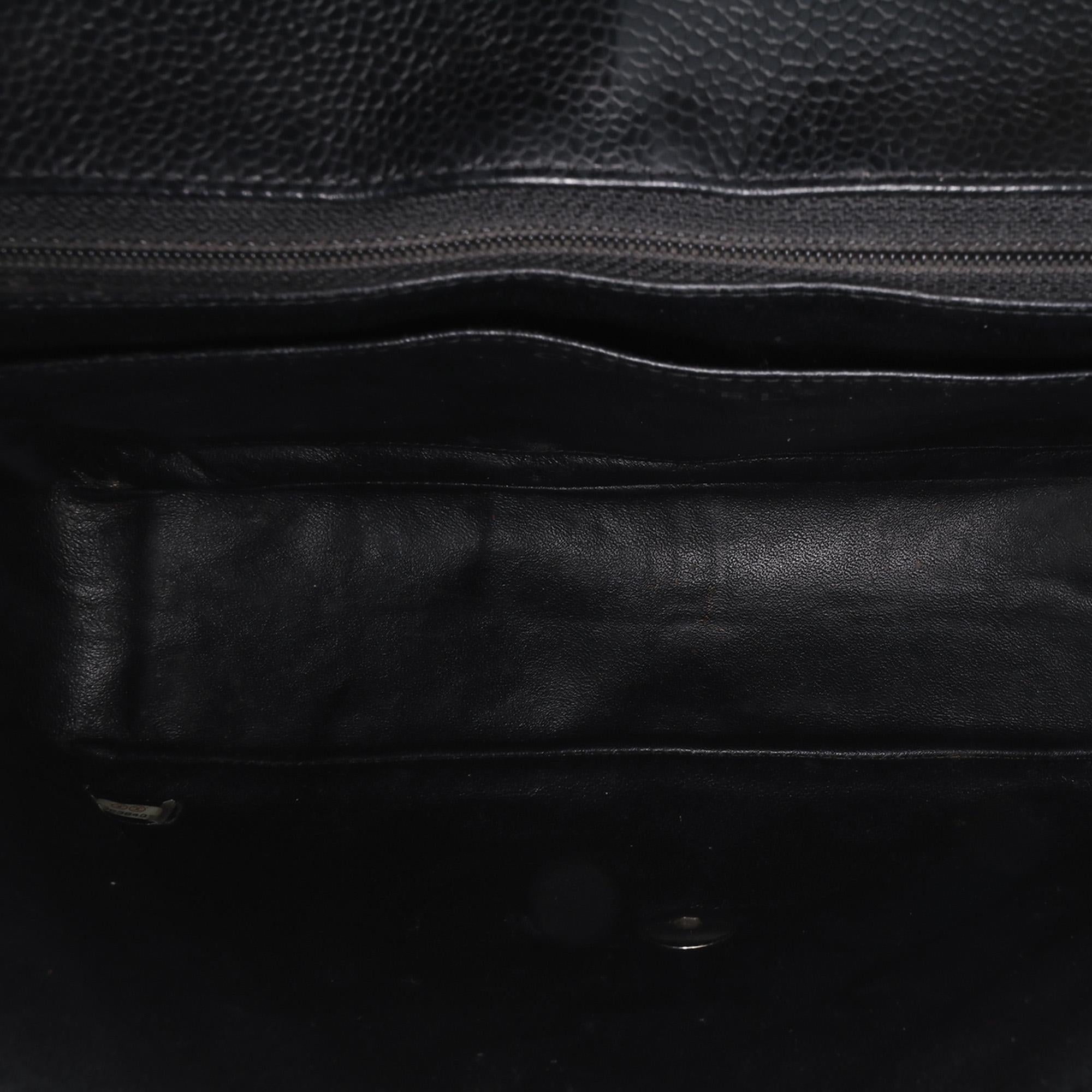 Chanel Jumbo Classic Caviar Single Flap