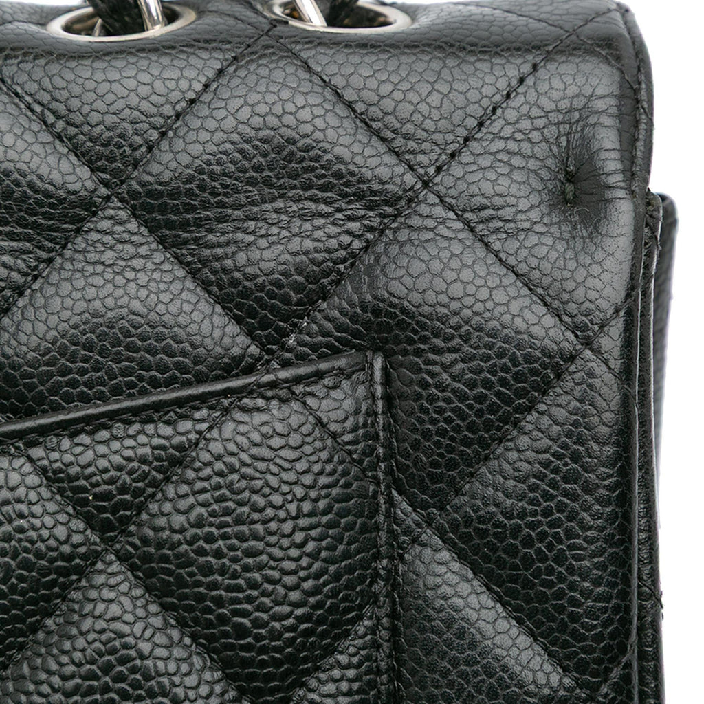 Chanel Jumbo Classic Caviar Single Flap